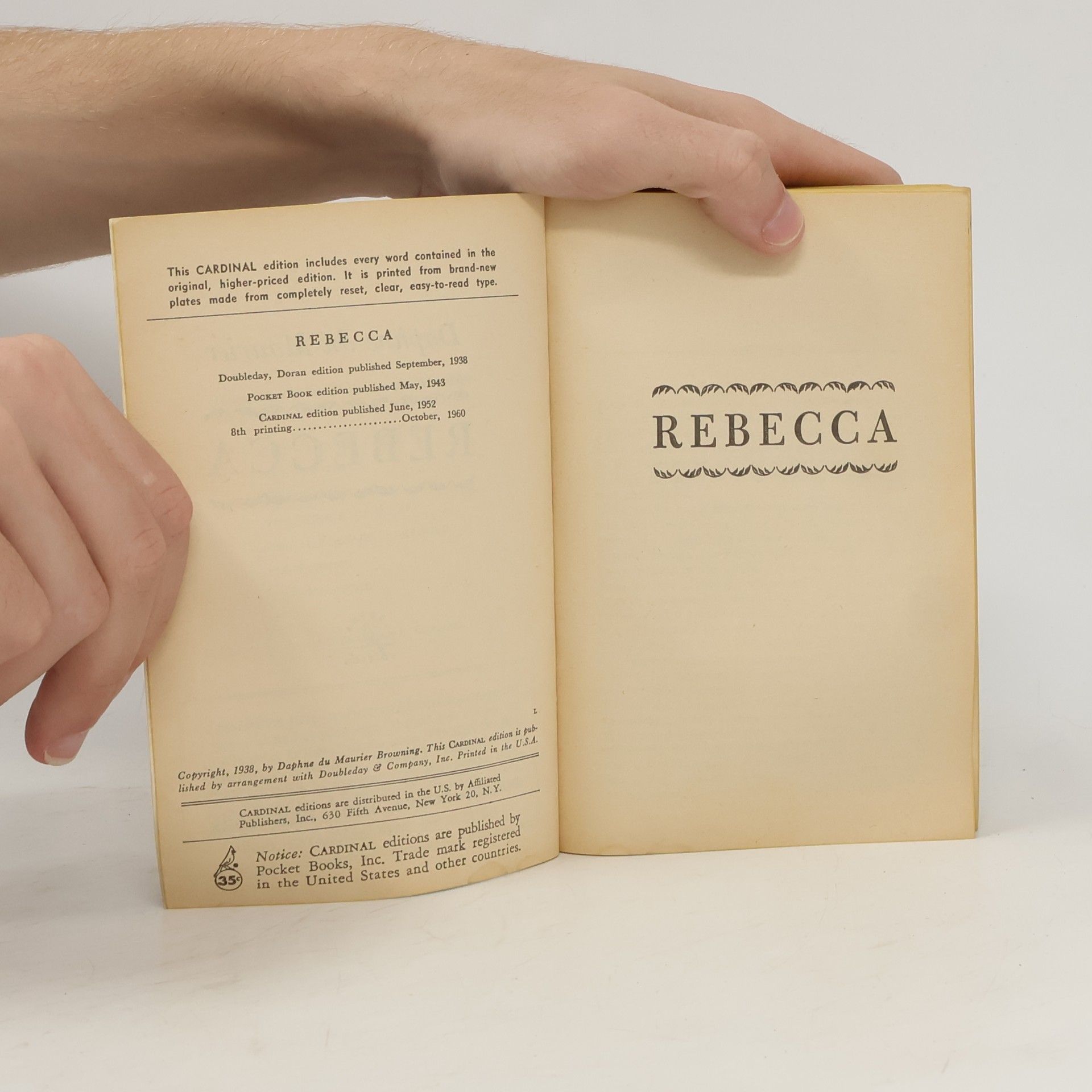Daphne du Maurier Rebecca