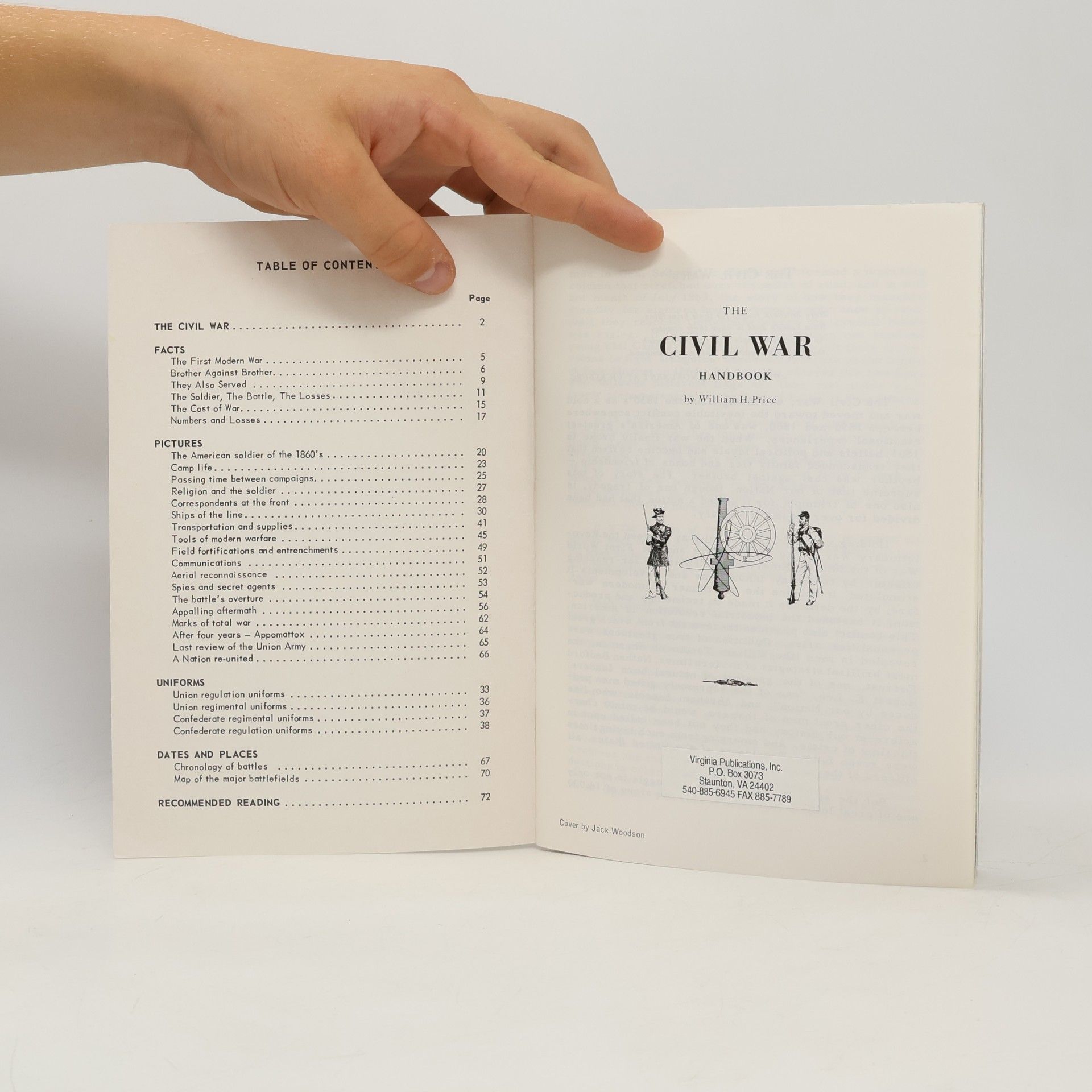 William H. Price Civil War Handbook