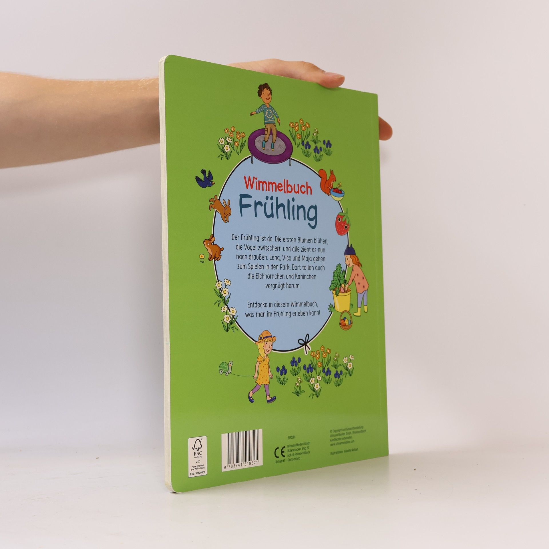Isabelle Metzen Wimmelbuch Frühling