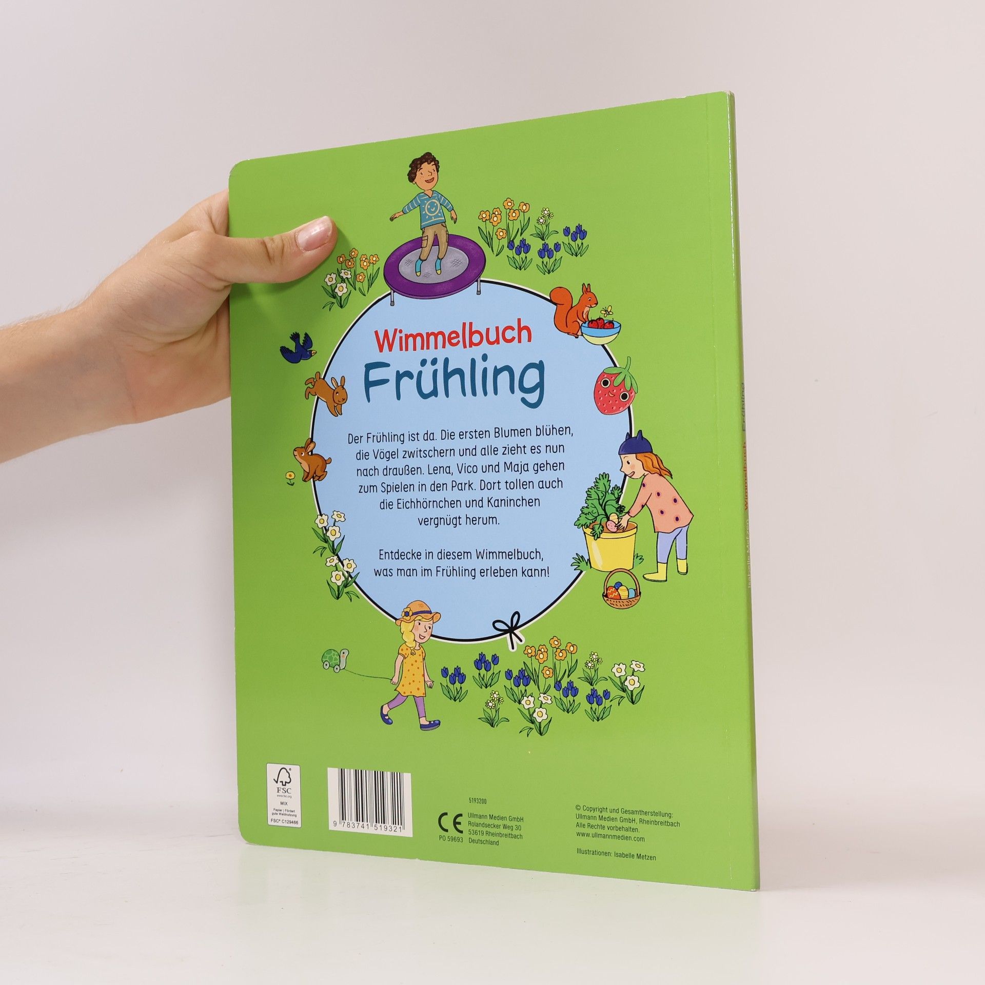 Isabelle Metzen Wimmelbuch Frühling
