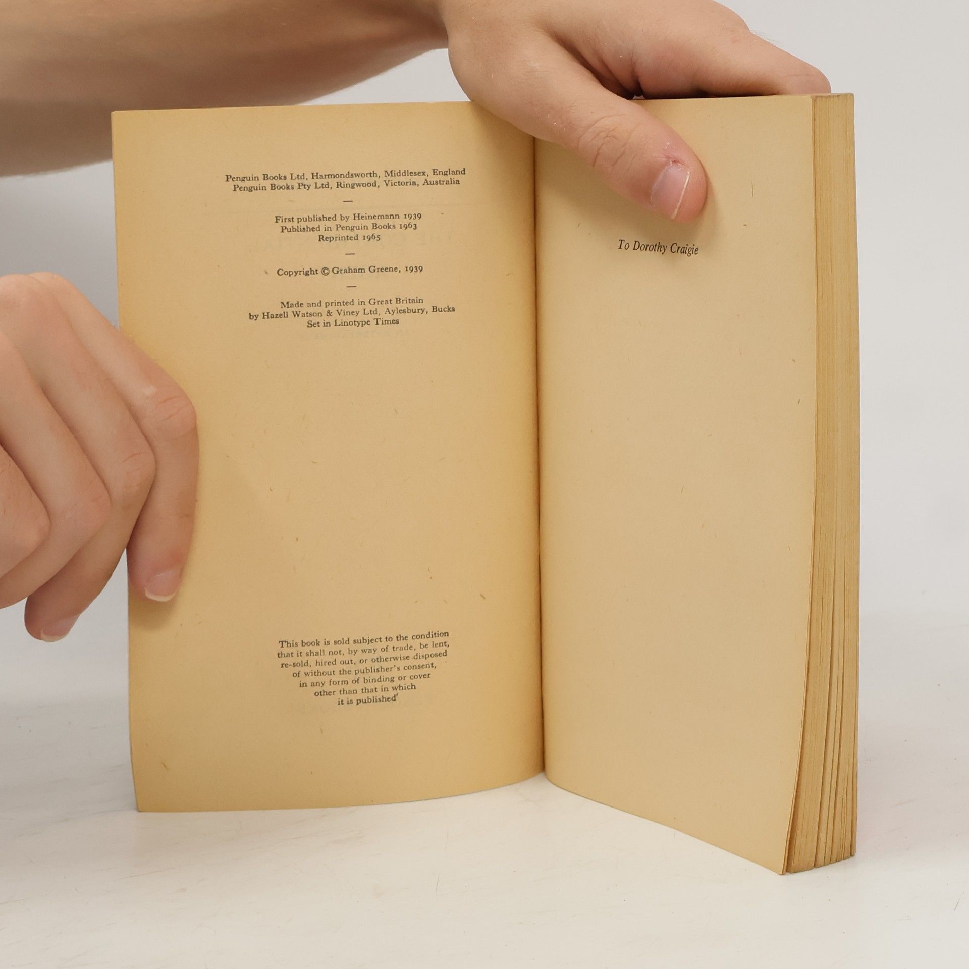 Graham Greene The Confidential Agent