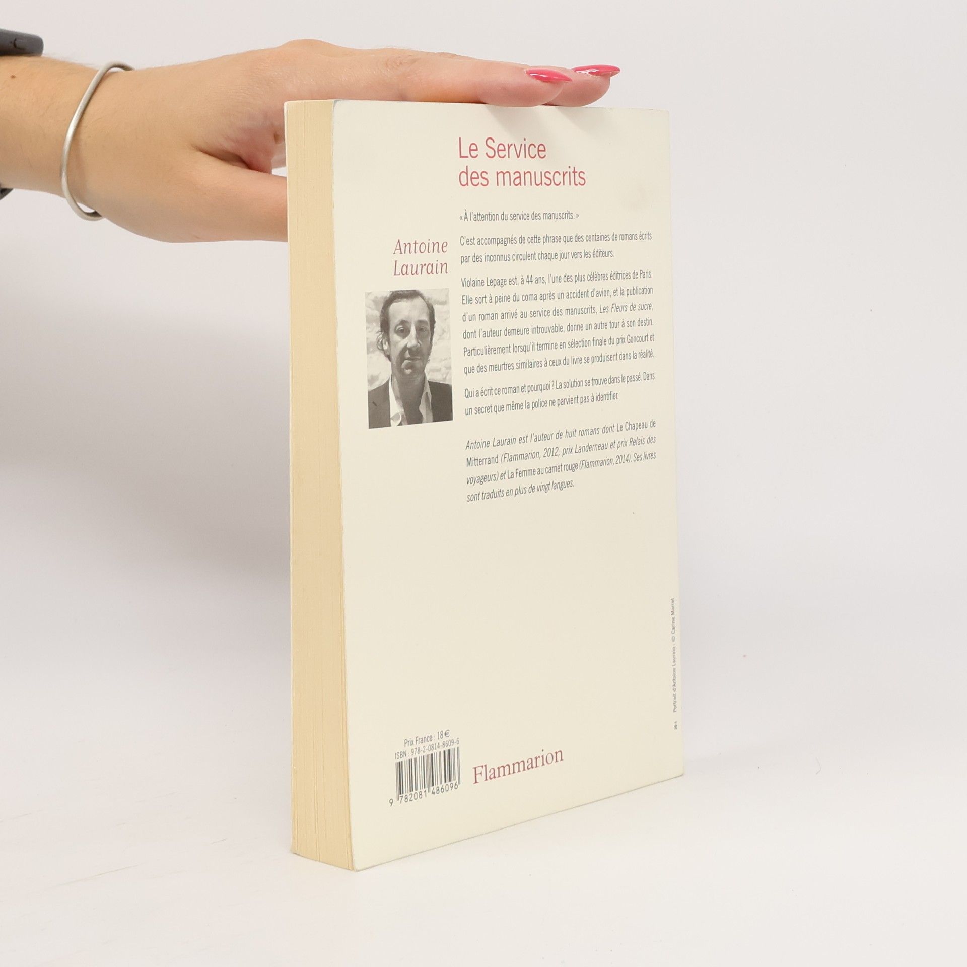 Antoine Laurain Le service des manuscrits