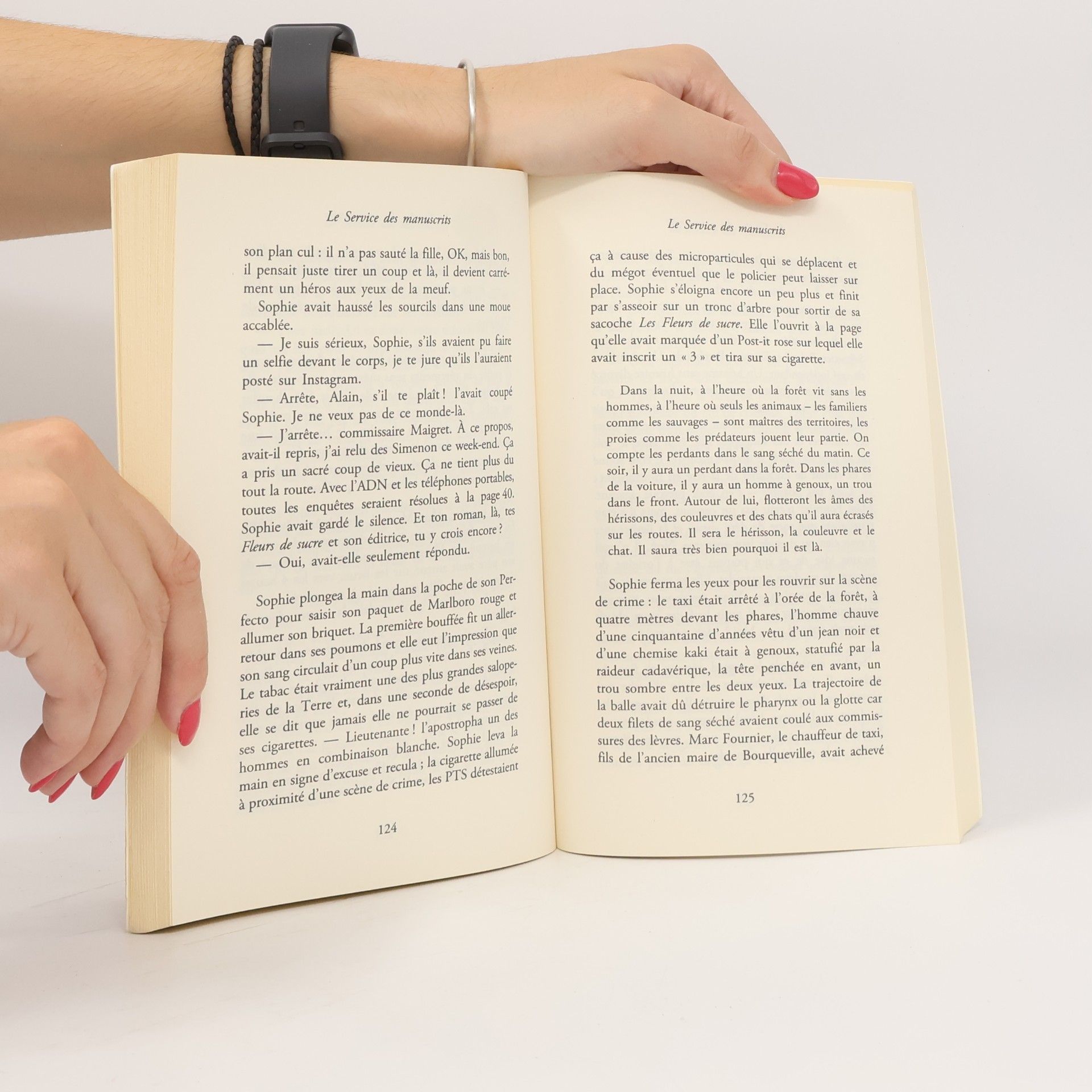 Antoine Laurain Le service des manuscrits