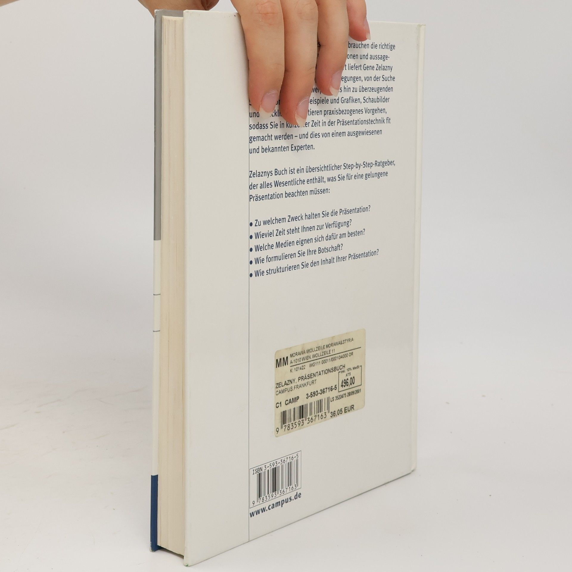Gene Zelazny Das Präsentationsbuch