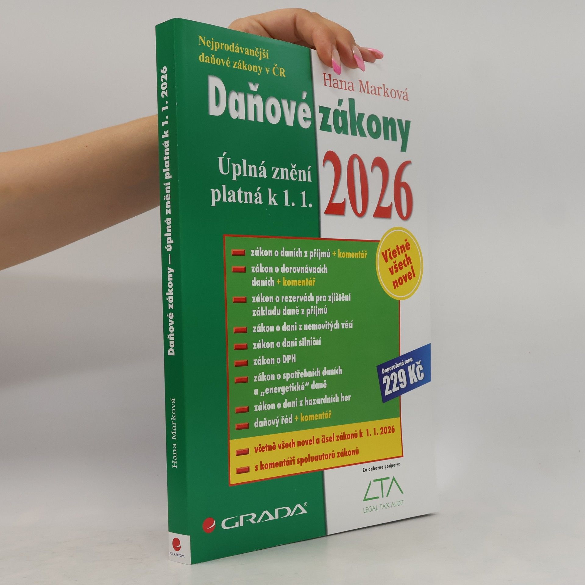 Marková Hana Daňové zákony 2026