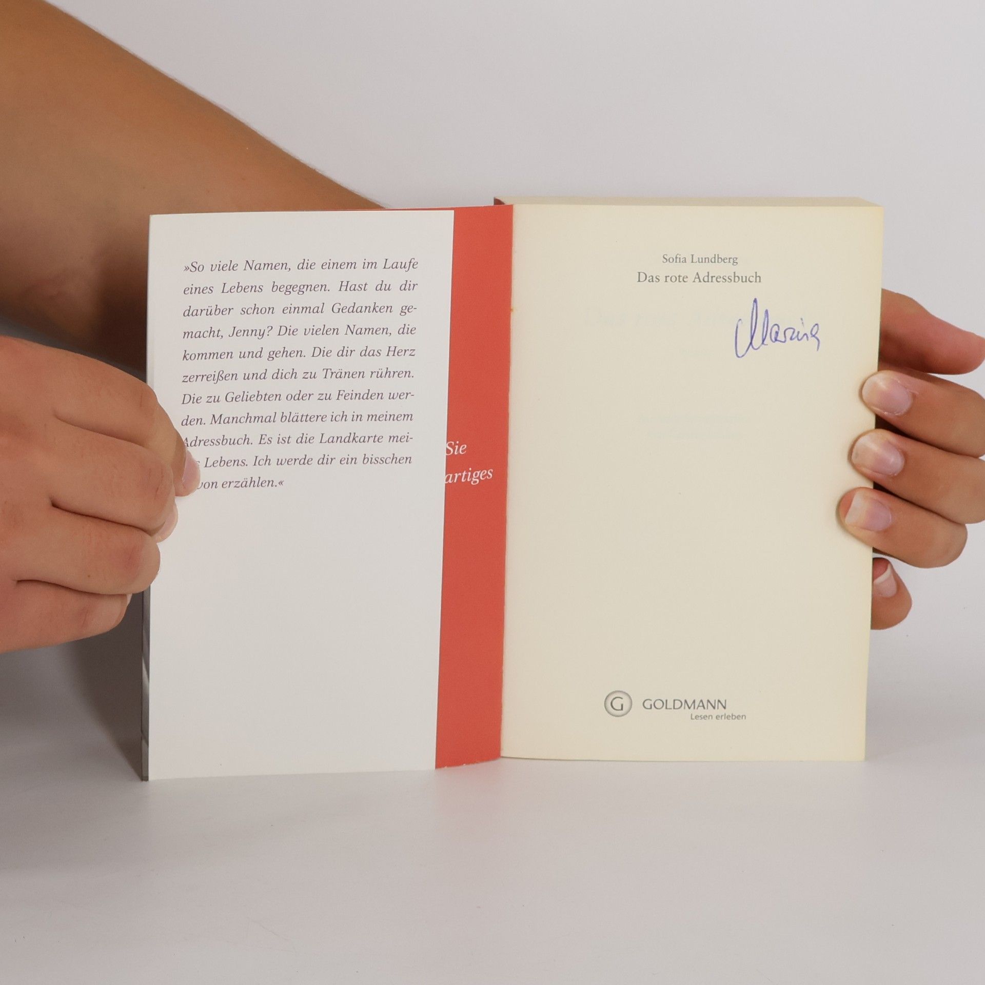 Sofia Lundberg Das rote Adressbuch