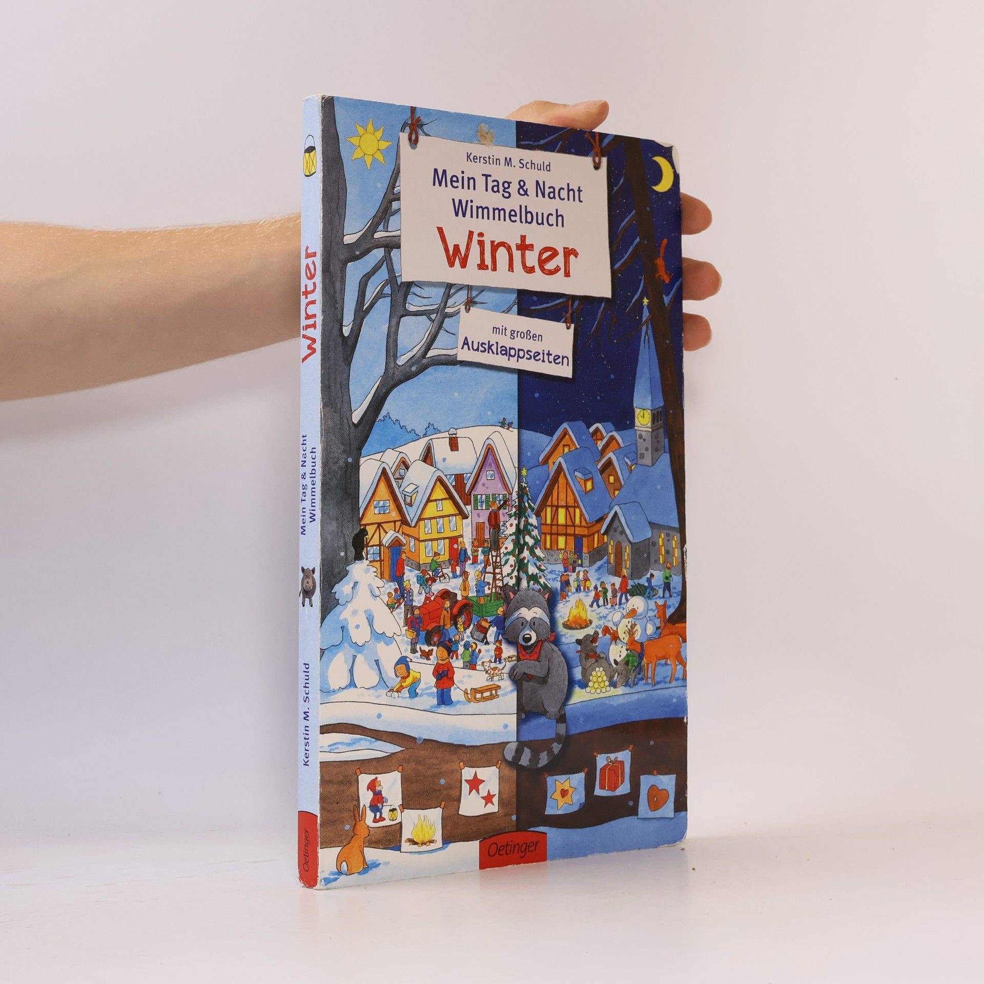 Kerstin M. Schuld Mein Tag & Nacht Wimmelbuch - Winter