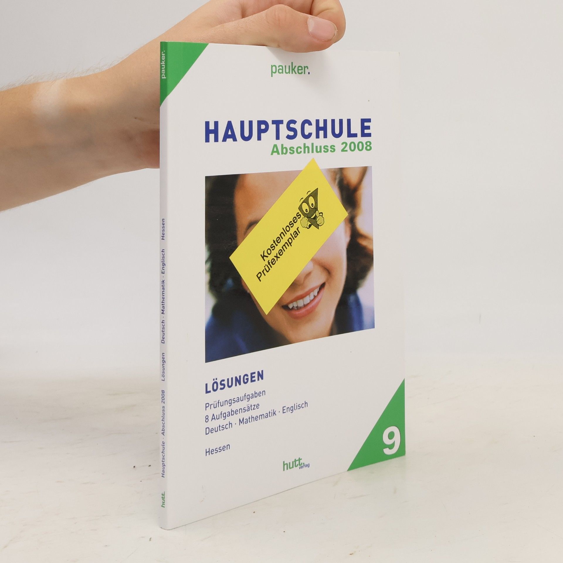 Autorenkollektiv Pauker. Die Lernhilfen - 9: Hauptschule Hessen Abschluss 2008