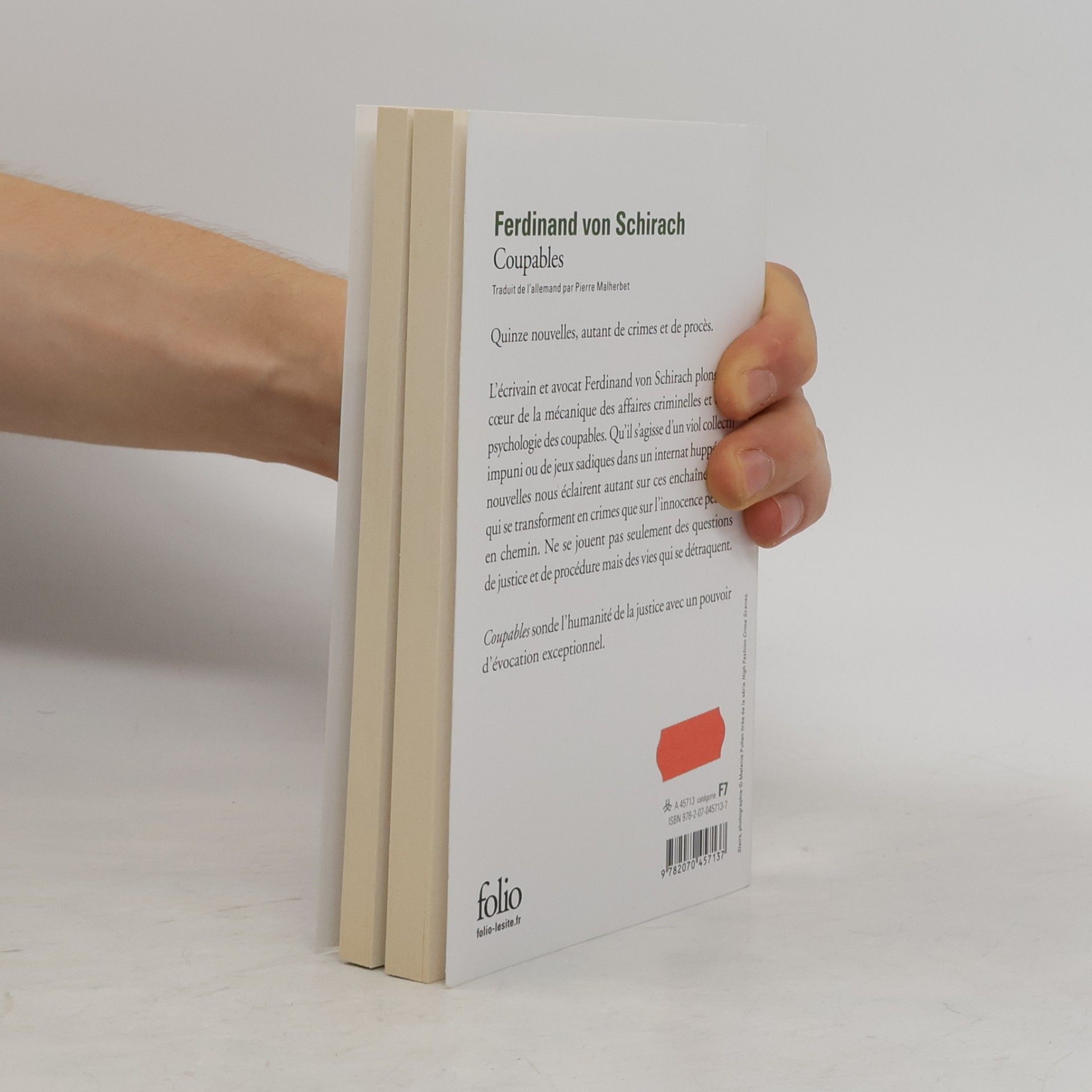 Ferdinand von Schirach Folio - 5792: Coupables