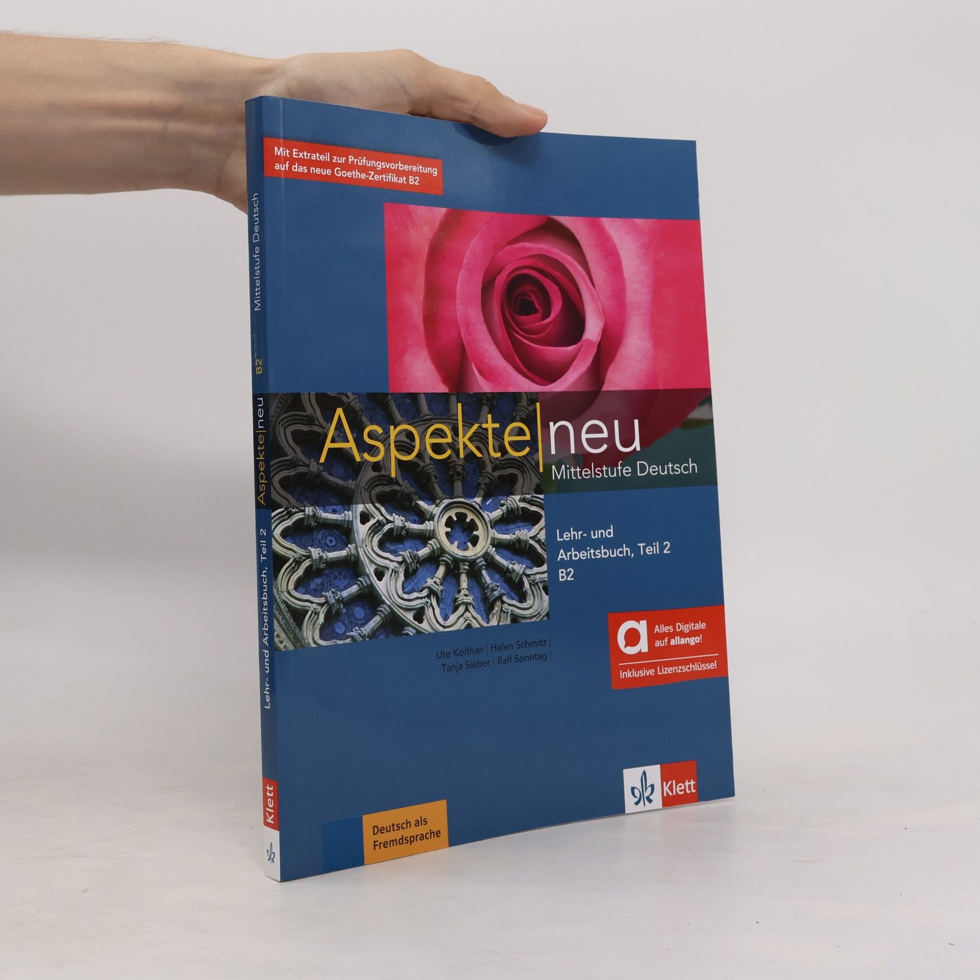 Kolektiv autorů Aspekte neu B2 Teil 2 - Hybride Ausgabe allango