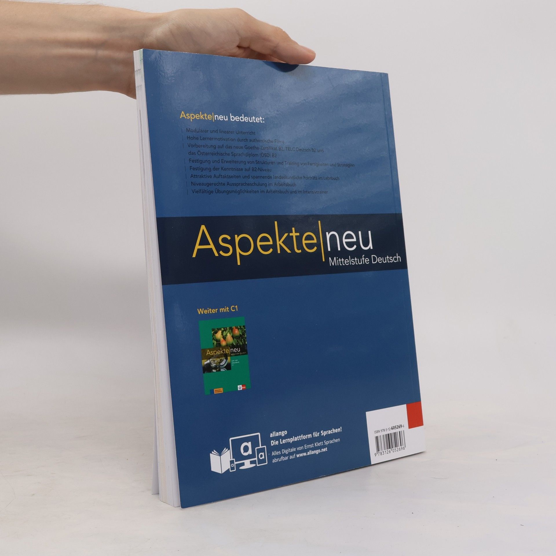 Collectif d'auteurs Aspekte neu B2 Teil 2 - Hybride Ausgabe allango