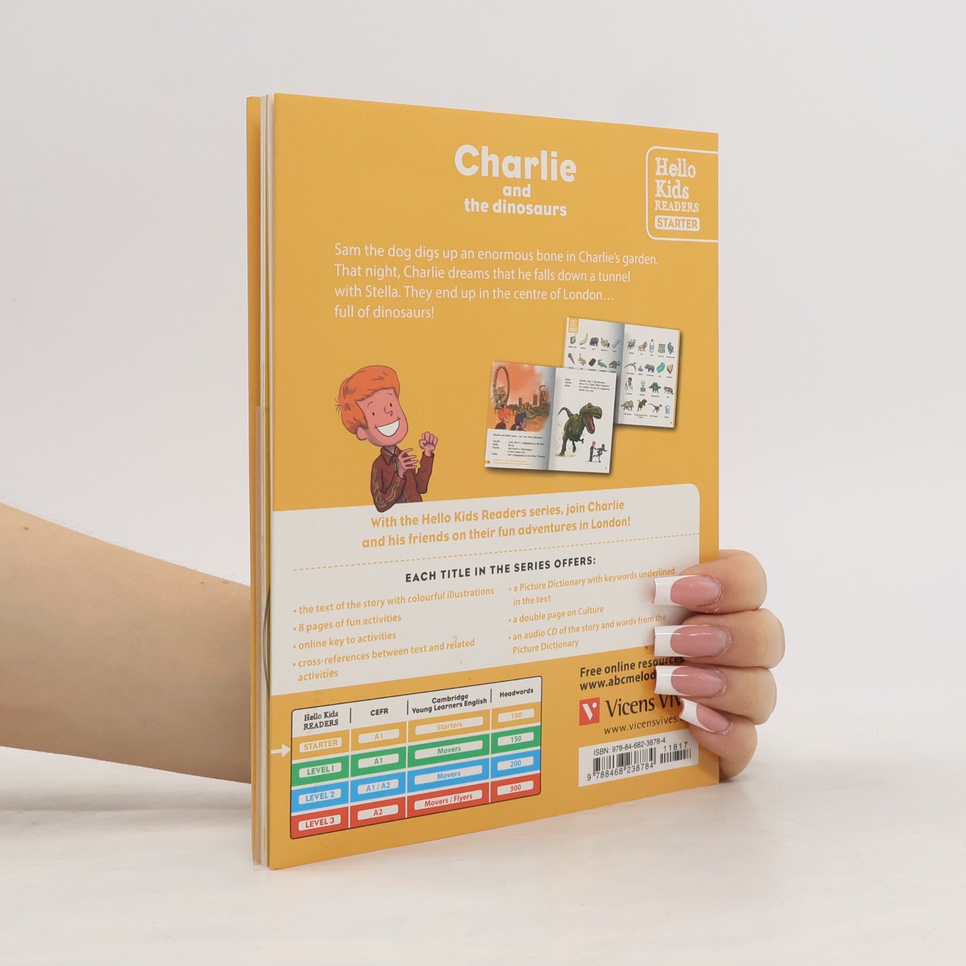 Sue Finnie Hello Kids Readers Starter: Charlie And The Dinosaurs