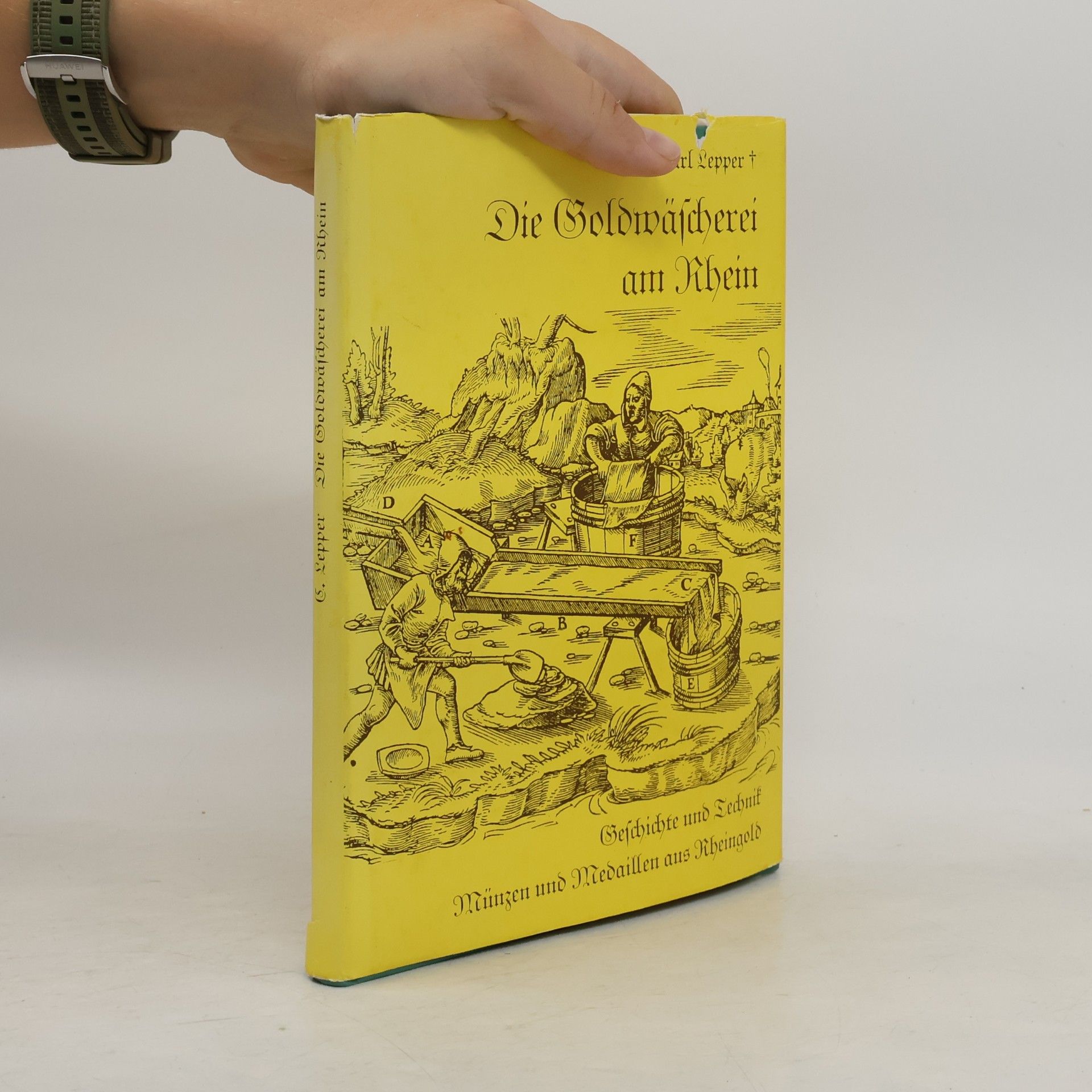 Carl Lepper Die Goldwäscherei am Rhein
