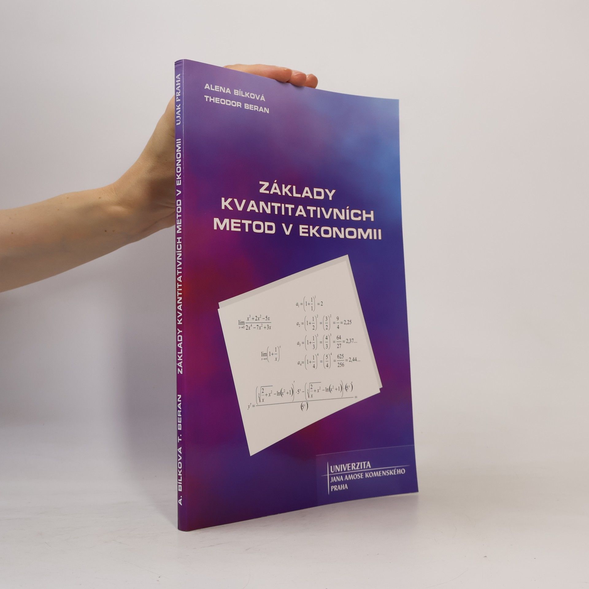Theodor Beran Základy kvantitativních metod v ekonomii