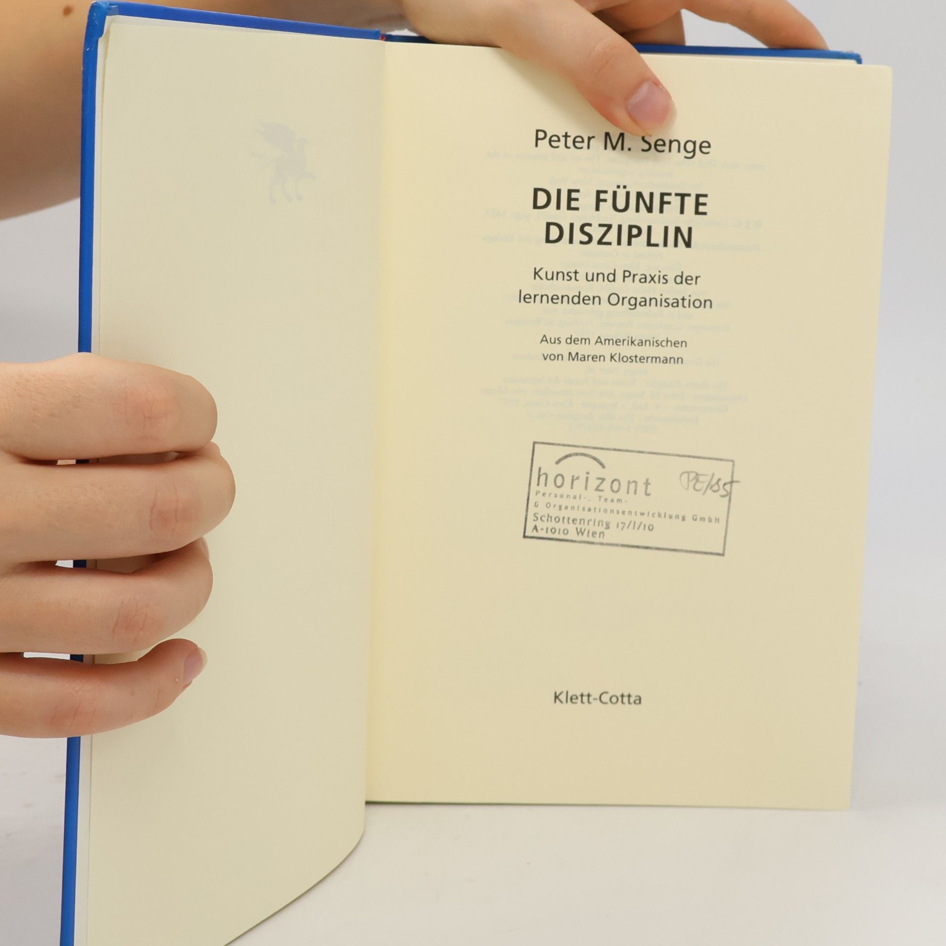 Peter M. Senge Die fünfte Disziplin