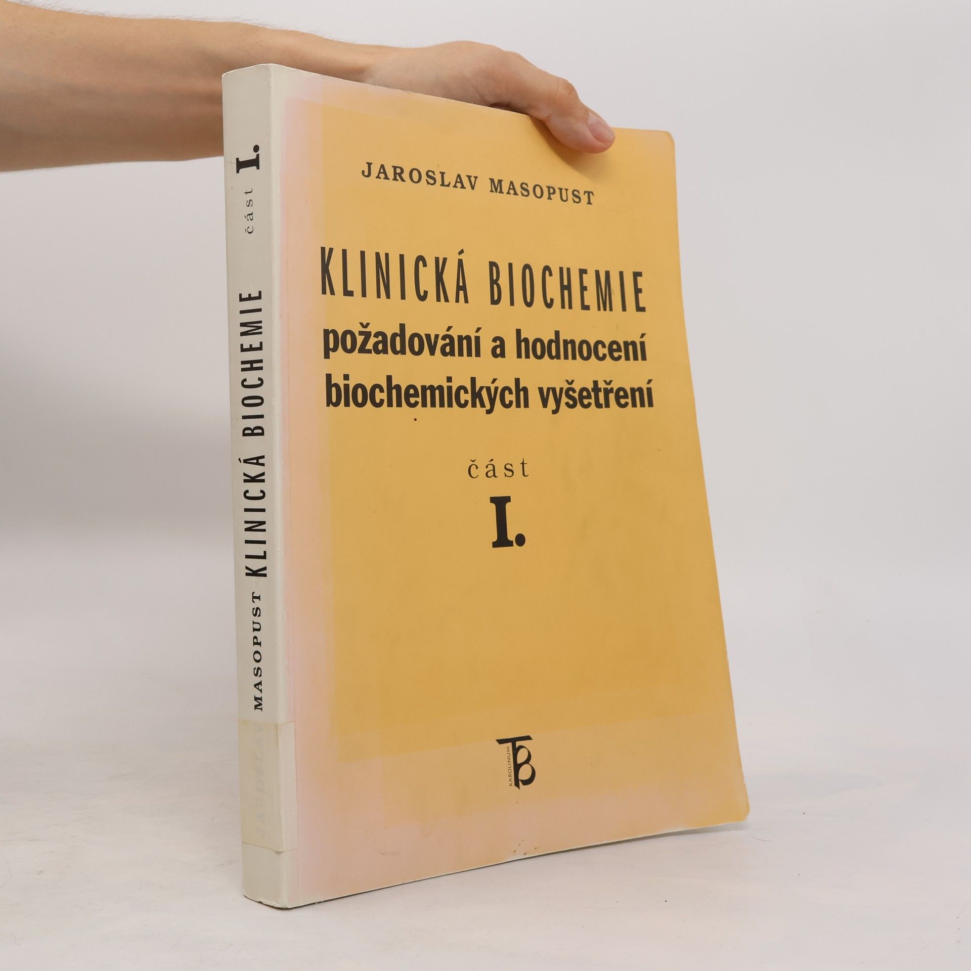 Jaroslav Masopust Klinická biochemie 1