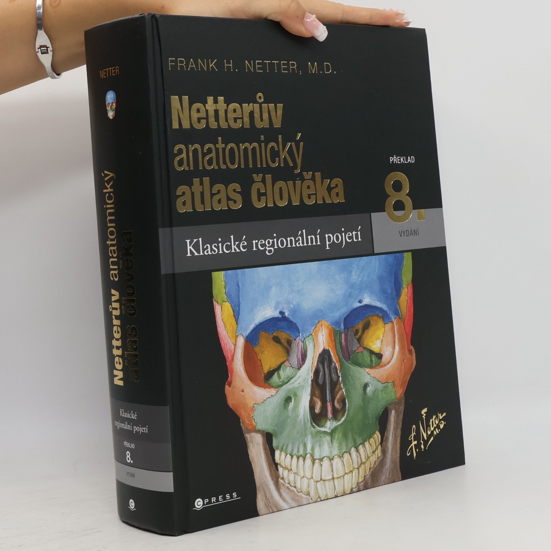 Frank Netter Netterův anatomický atlas člověka: Překlad 8. vydání