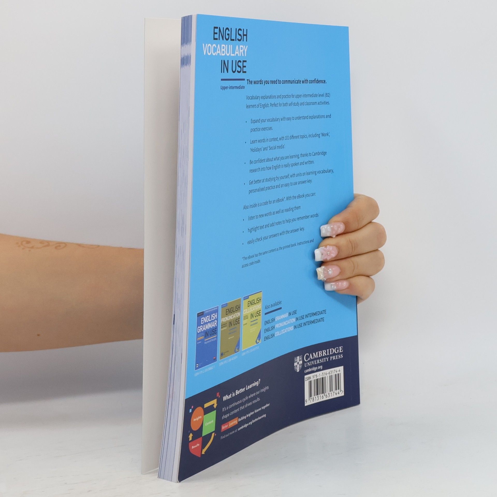 Felicity O'Dell English vocabulary in use : upper-intermediate : vocabulary reference and practice : with answers and ebook