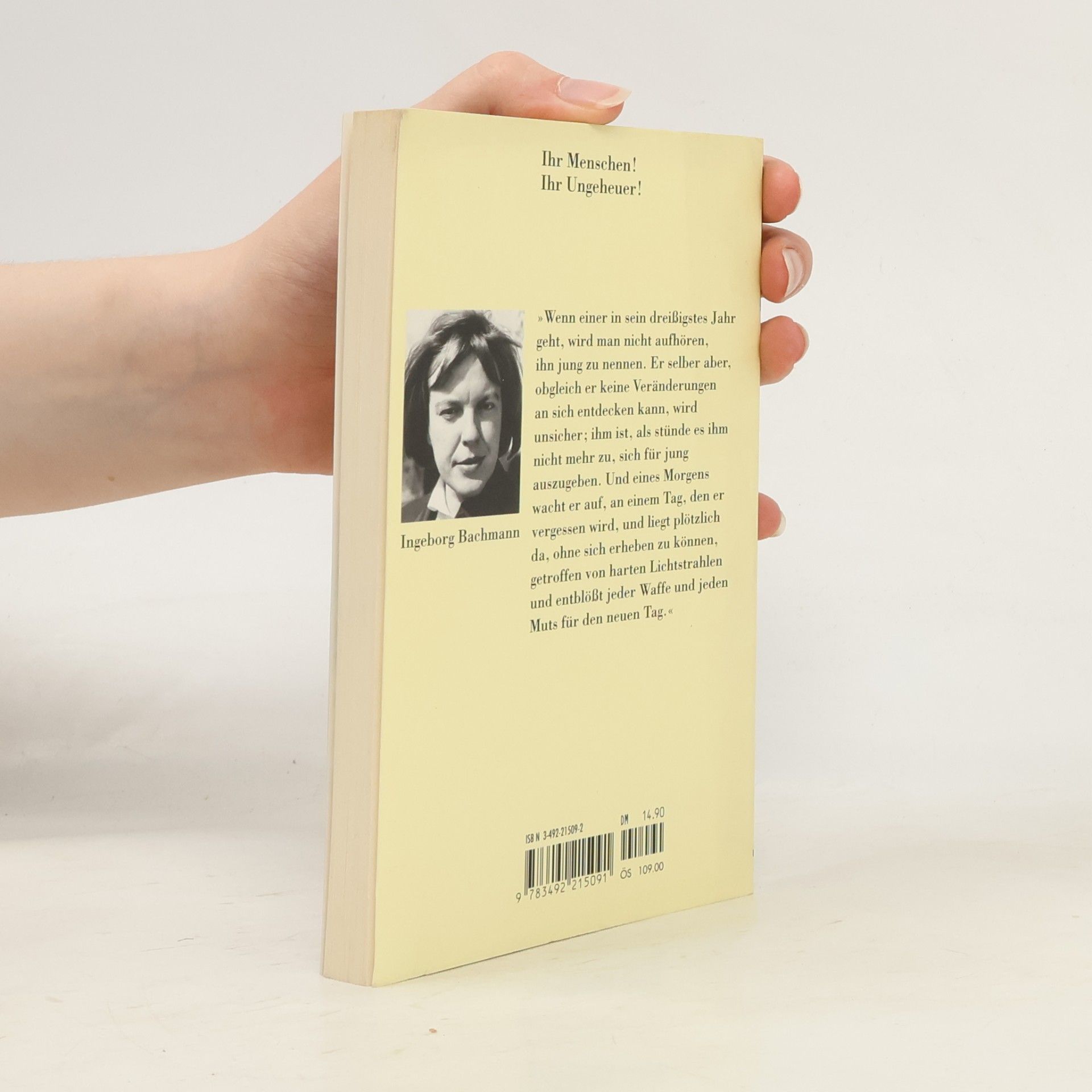 Ingeborg Bachmann Das dreißigste Jahr : Erzählungen