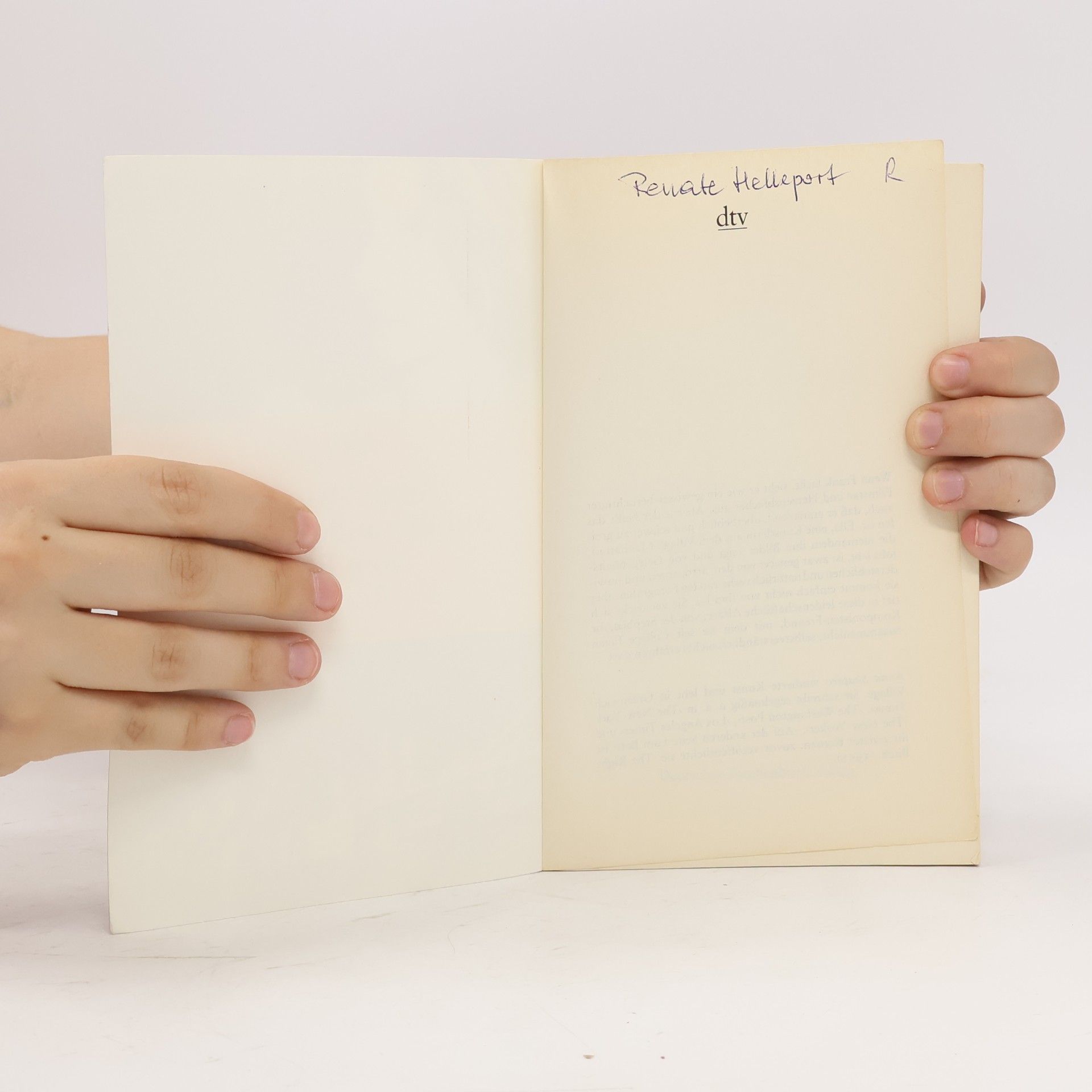 Anna Shapiro Auf der anderen Seite vom Bett