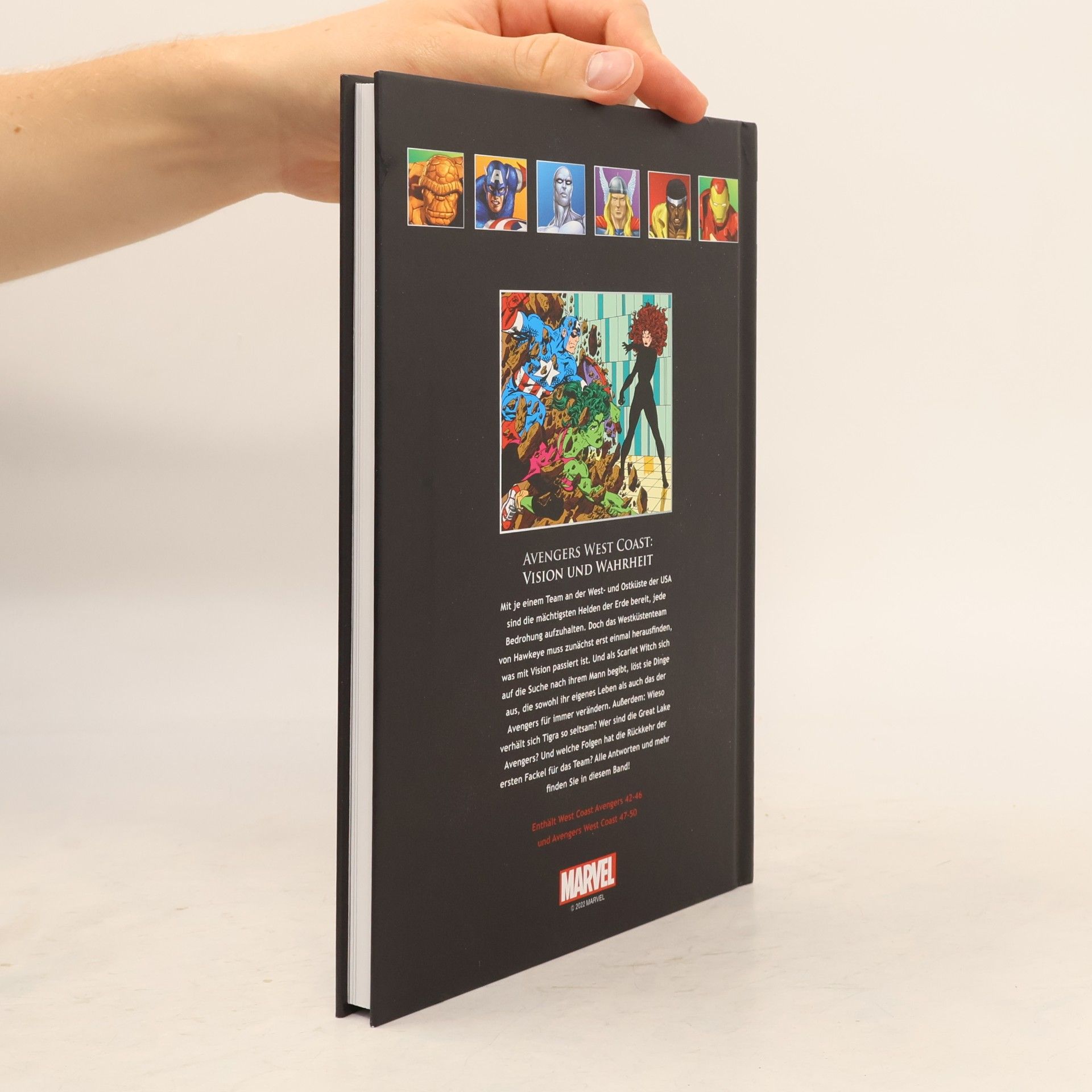 John Byrne Die offizielle Marvel-Comic-Sammlung 213: Avengers West Coast: Vision und Wahrheit