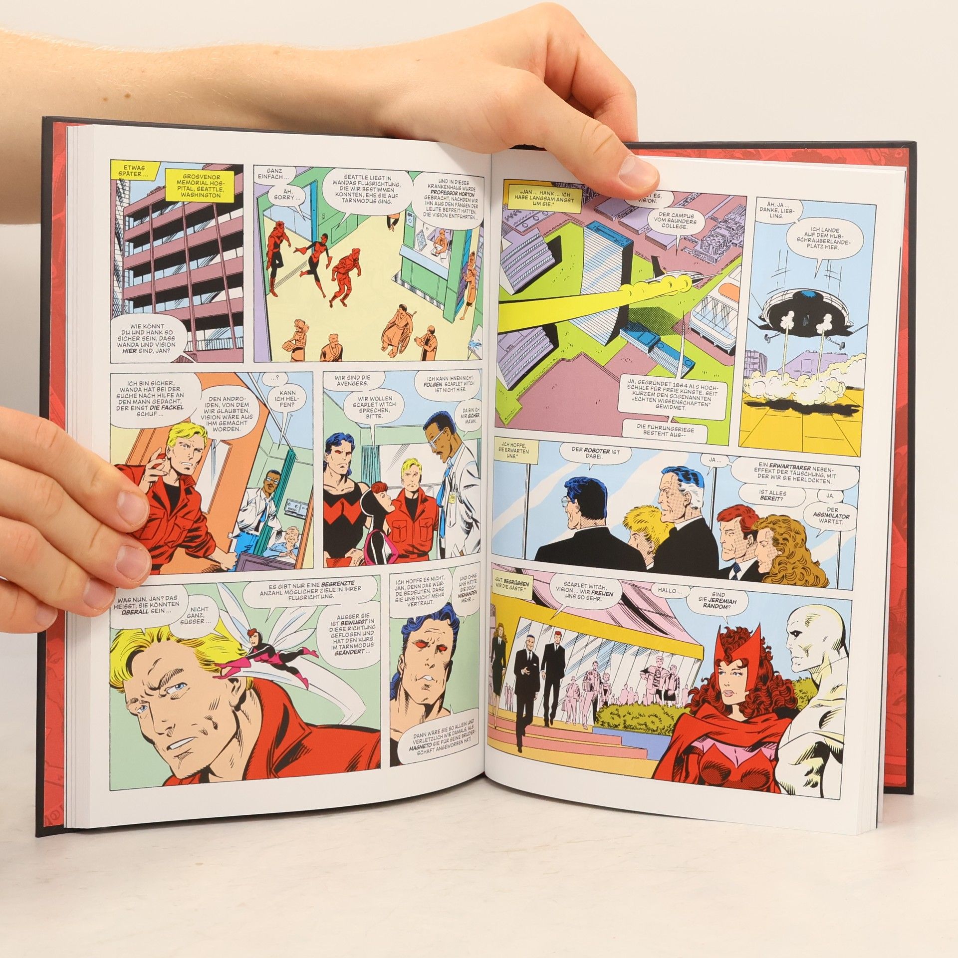 John Byrne Die offizielle Marvel-Comic-Sammlung 213: Avengers West Coast: Vision und Wahrheit