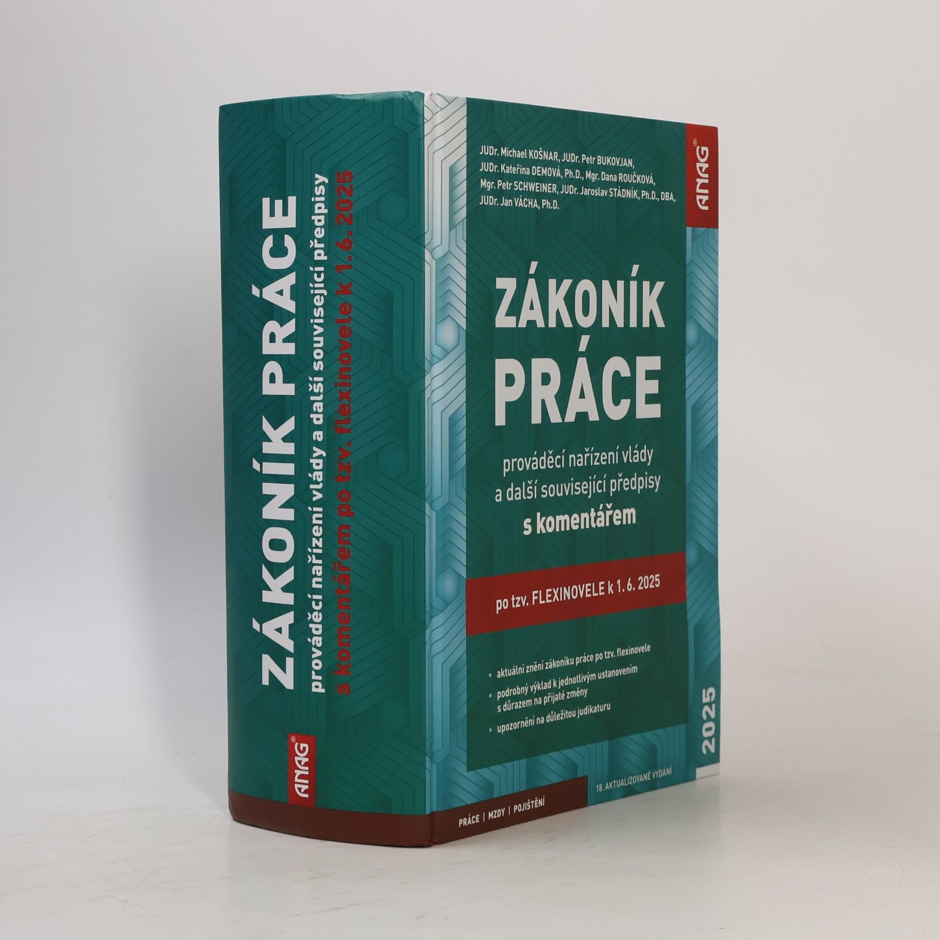 Michael Košnar Zákoník práce, prováděcí nařízení vlády a další související předpisy s komentářem po tzv. flexinovele
