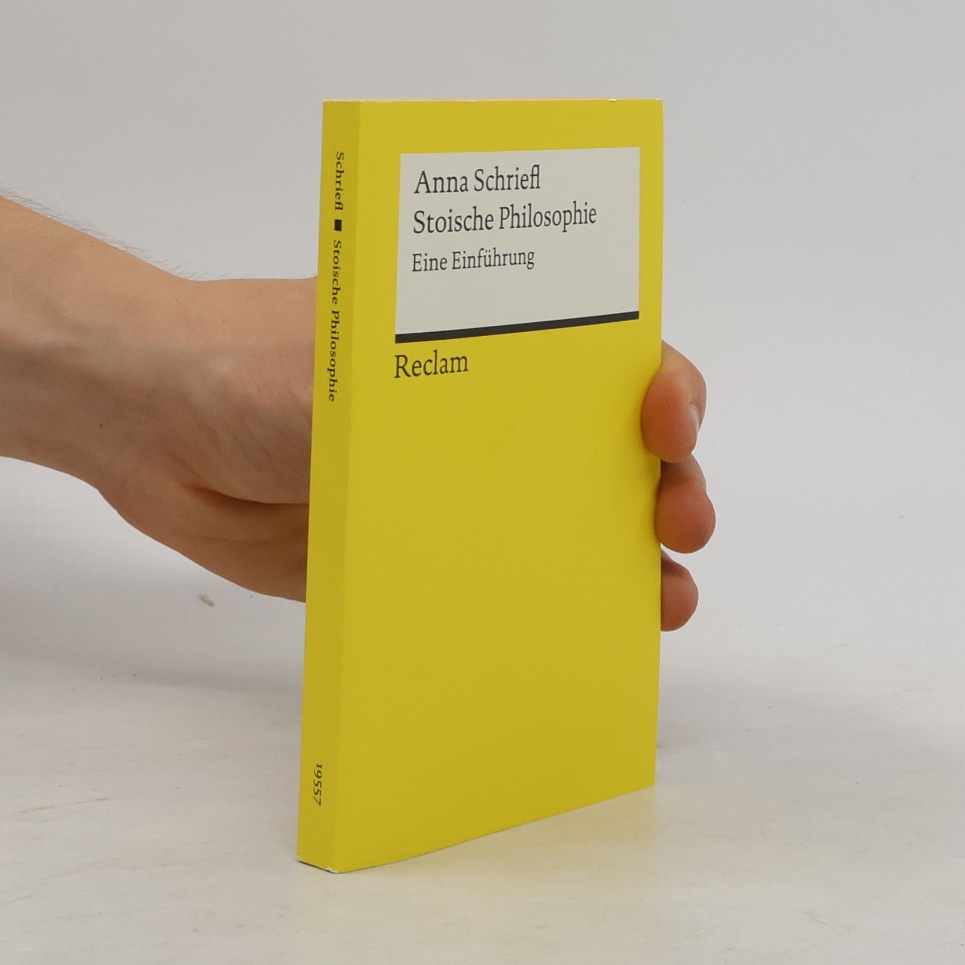 Anna Schriefl Stoische Philosophie