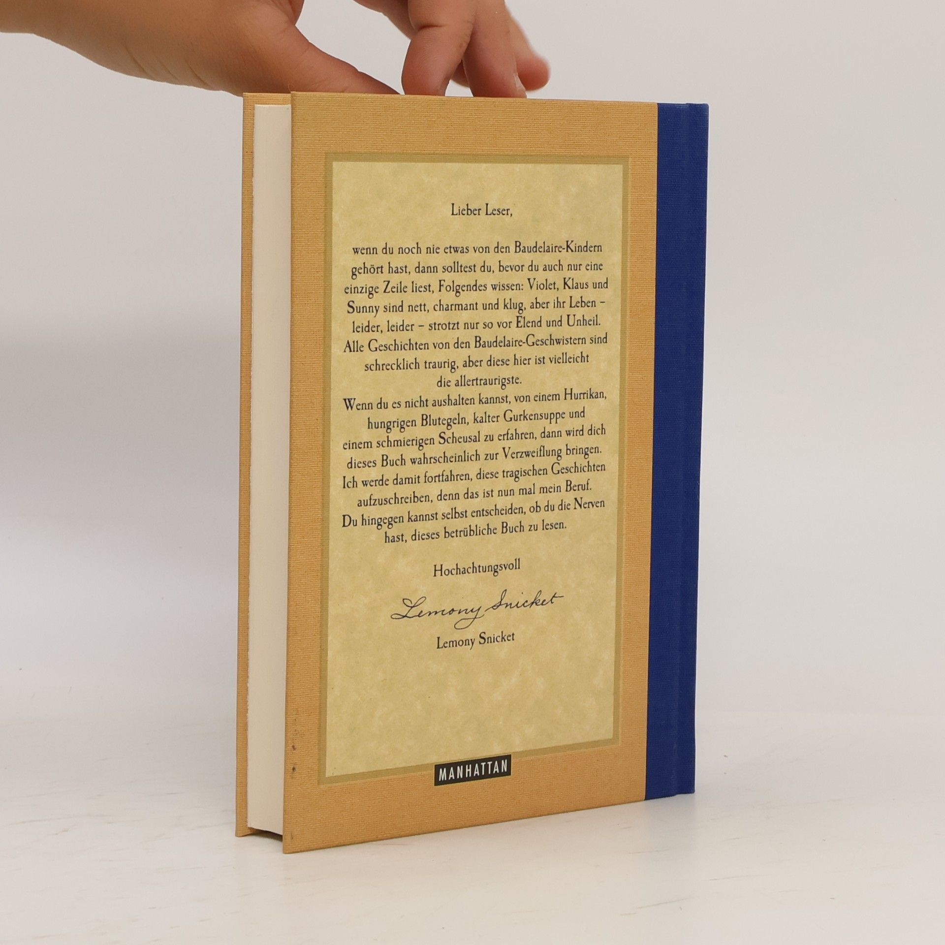 Lemony Snicket Eine Reihe betrüblicher Ereignisse