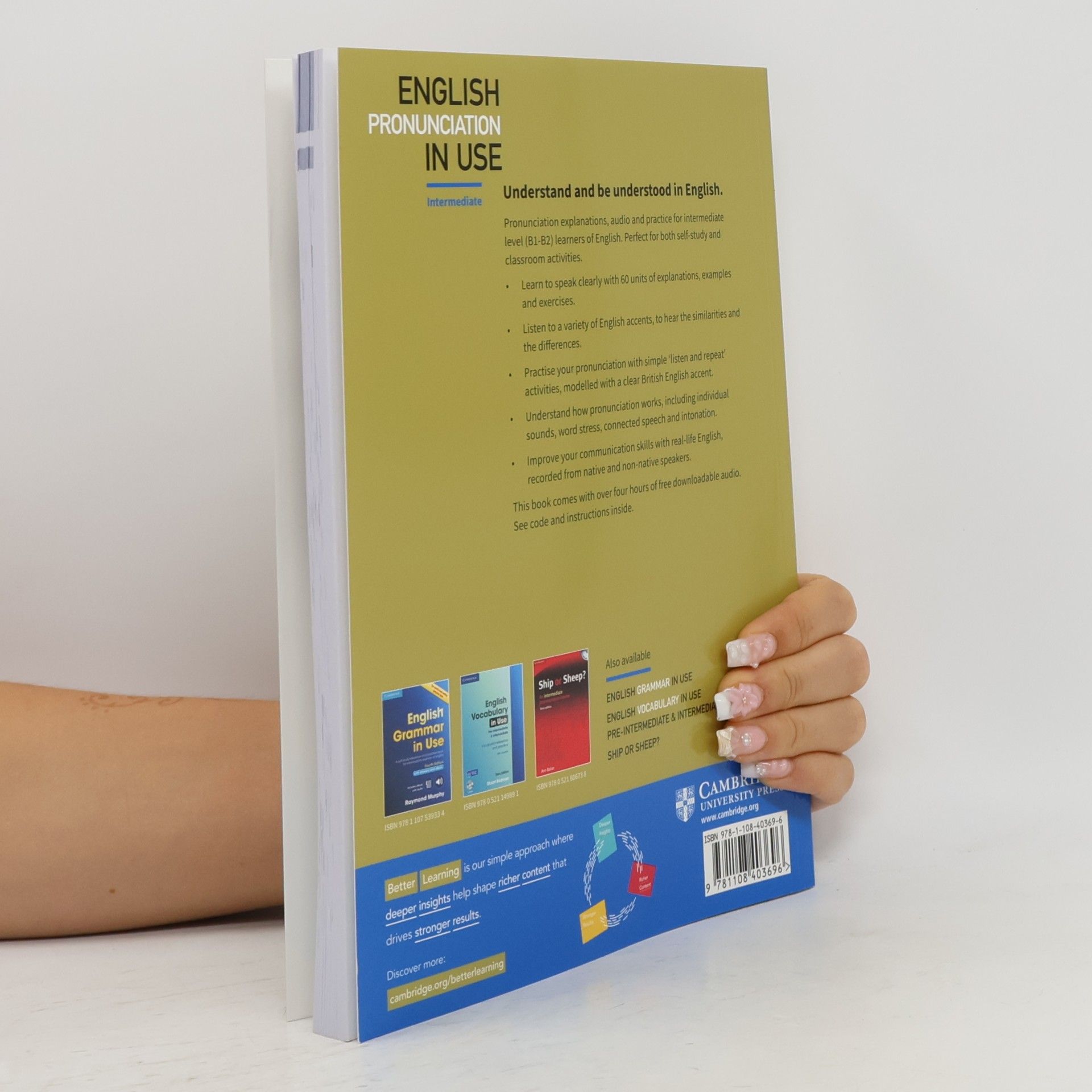 Mark Hancock English Pronunciation in Use Intermediate Book with Answers and Downloadable Audio