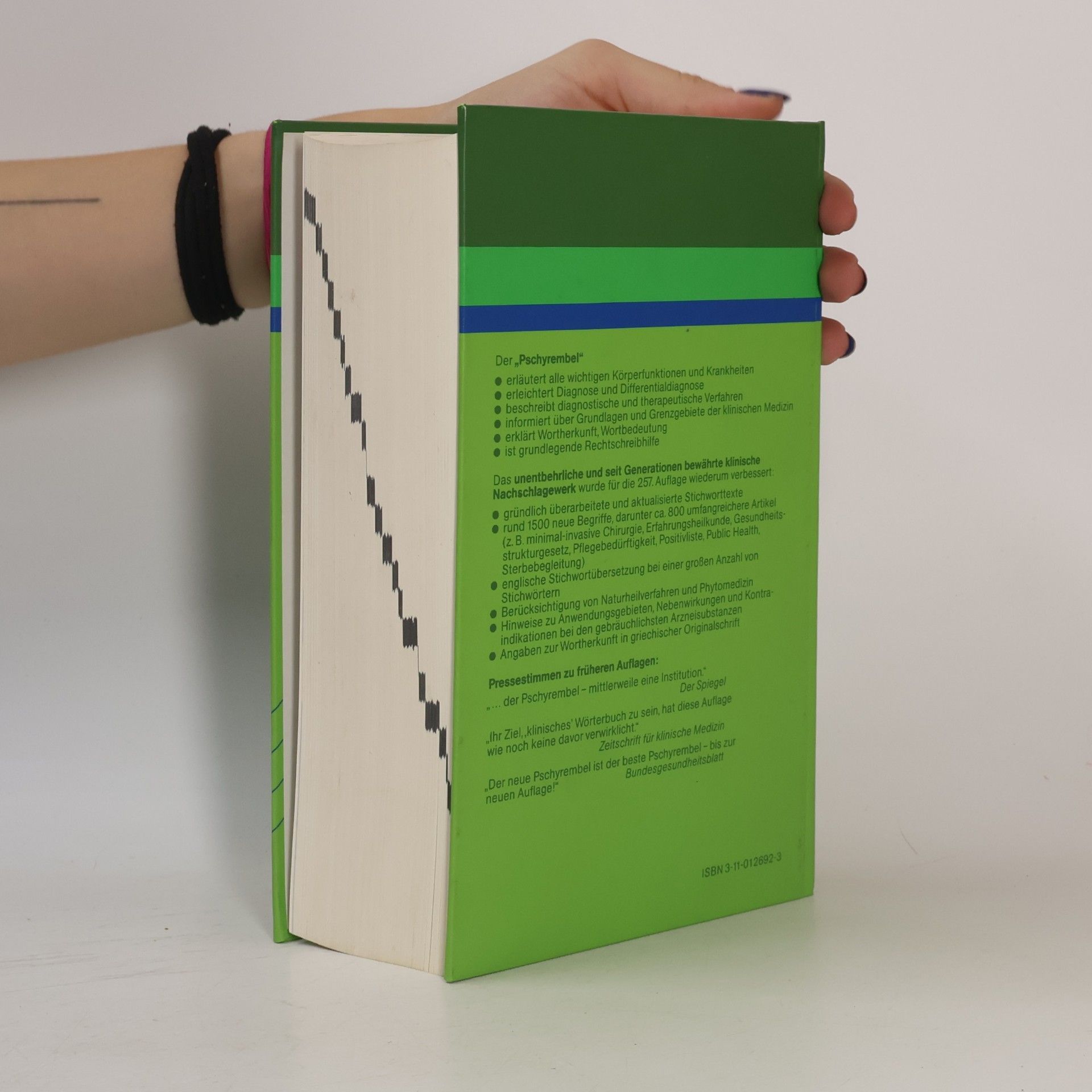 Helmut Hildebrandt Pschyrembel Klinisches Wörterbuch