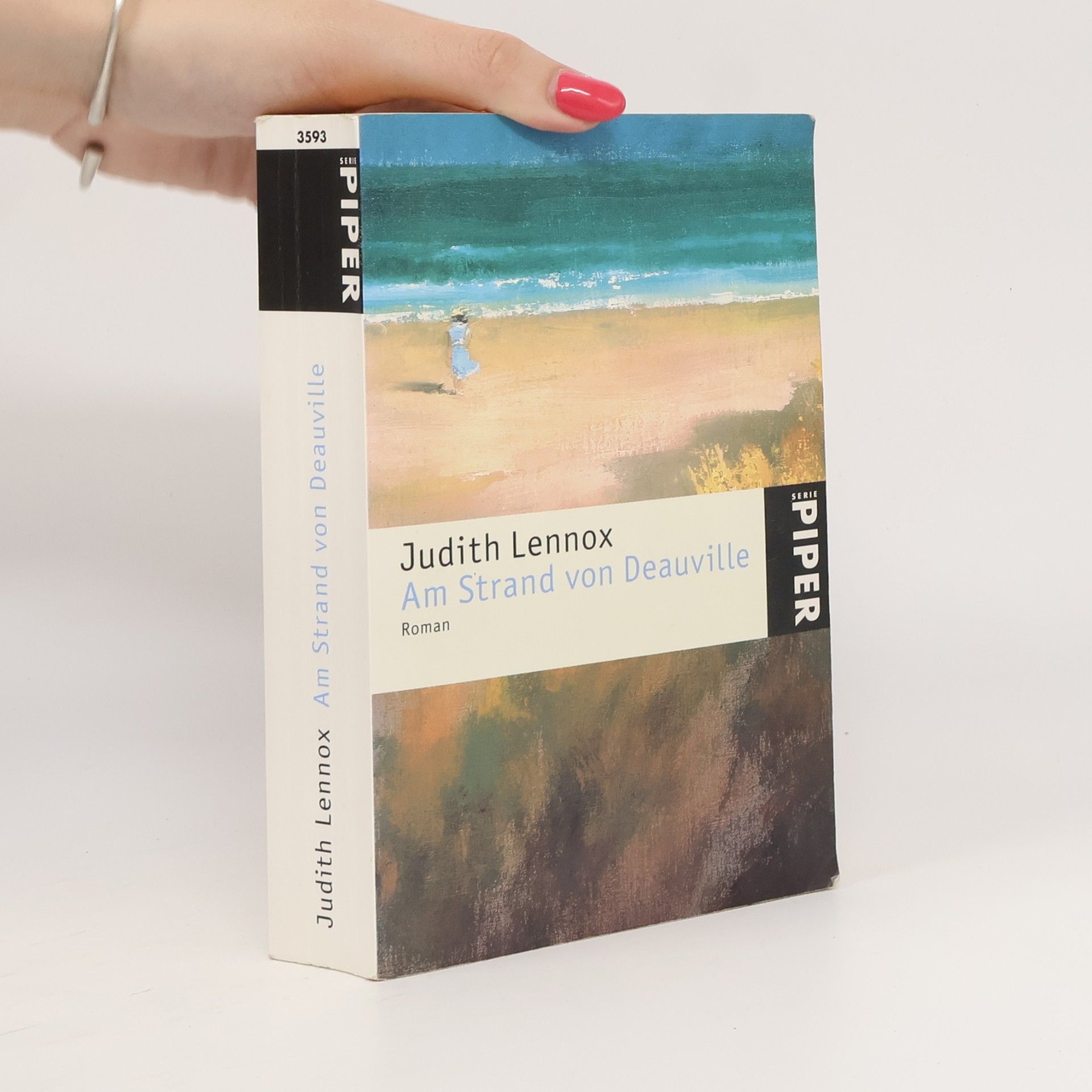 Judith Lennox Am Strand von Deauville