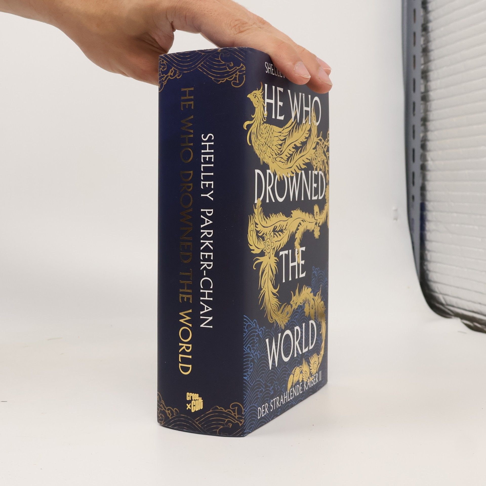 Shelley Parker Chan He Who Drowned the World (Der strahlende Kaiser II) (limitierte Collector's Edition mit Farbschnitt und Miniprint)
