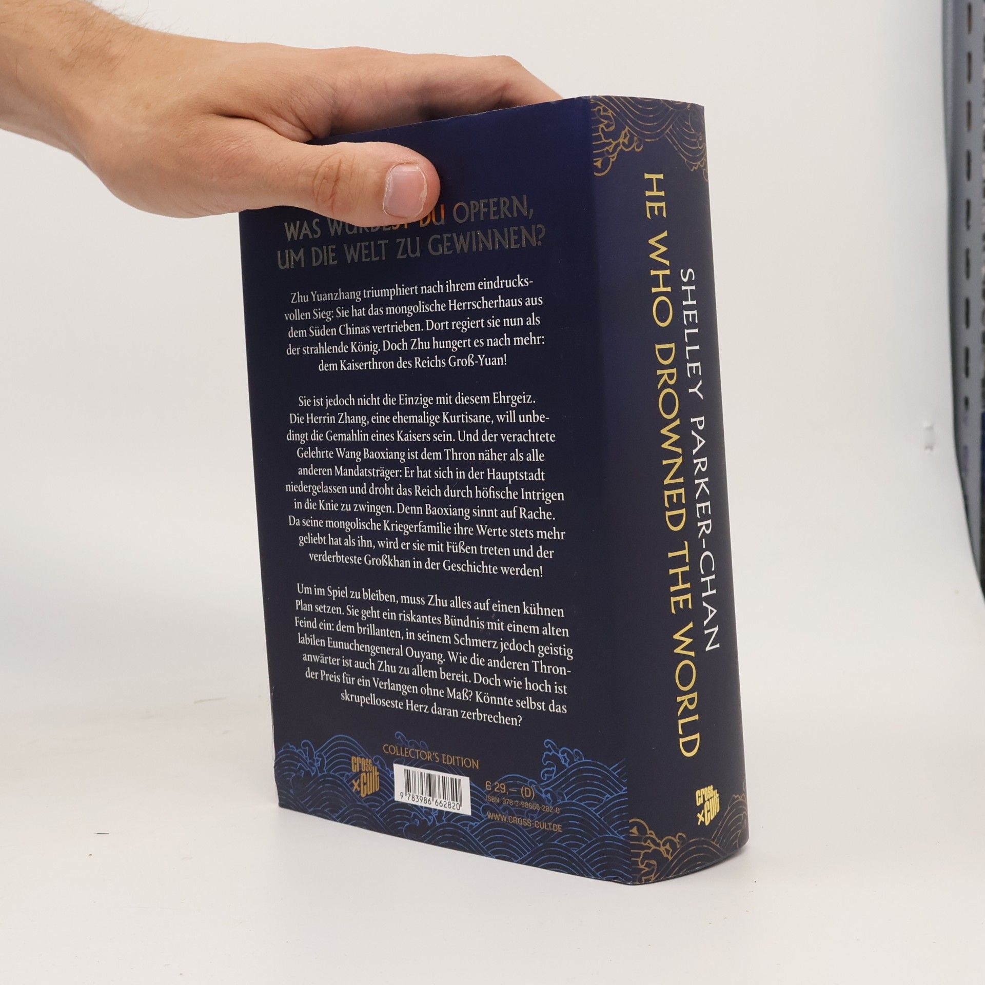 Shelley Parker Chan He Who Drowned the World (Der strahlende Kaiser II) (limitierte Collector's Edition mit Farbschnitt und Miniprint)