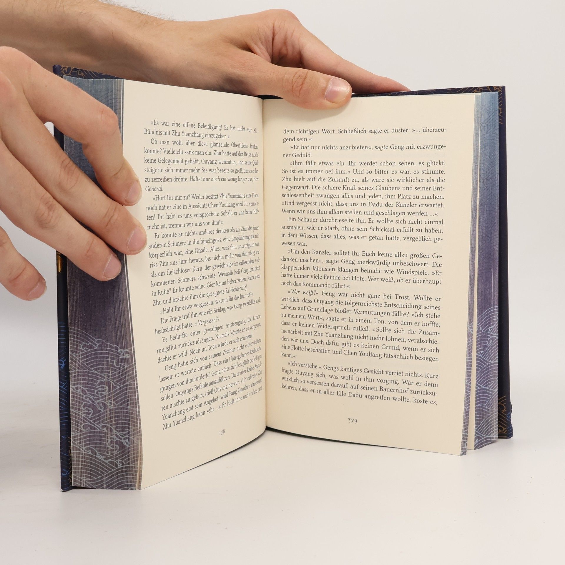 Shelley Parker Chan He Who Drowned the World (Der strahlende Kaiser II) (limitierte Collector's Edition mit Farbschnitt und Miniprint)
