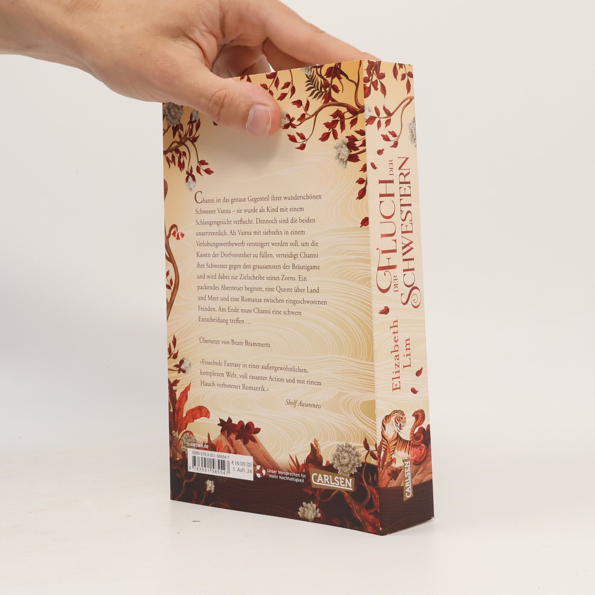 Elizabeth Lim Der Fluch der Schwestern (Die sechs Kraniche 0)