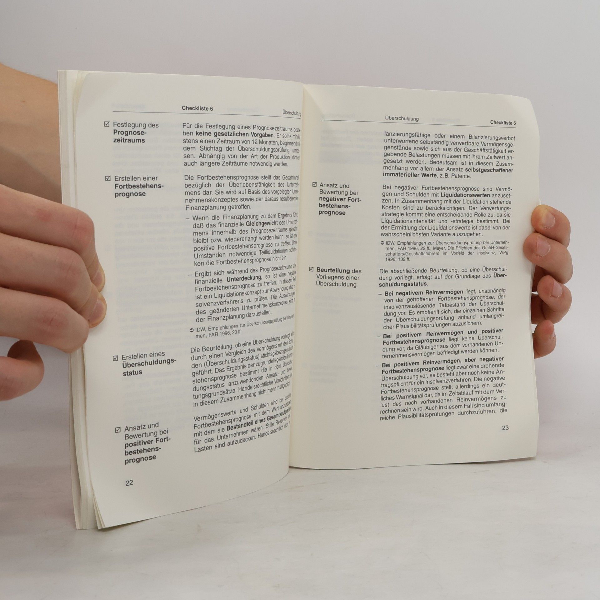 Michael Hager Checkbuch Insolvenz