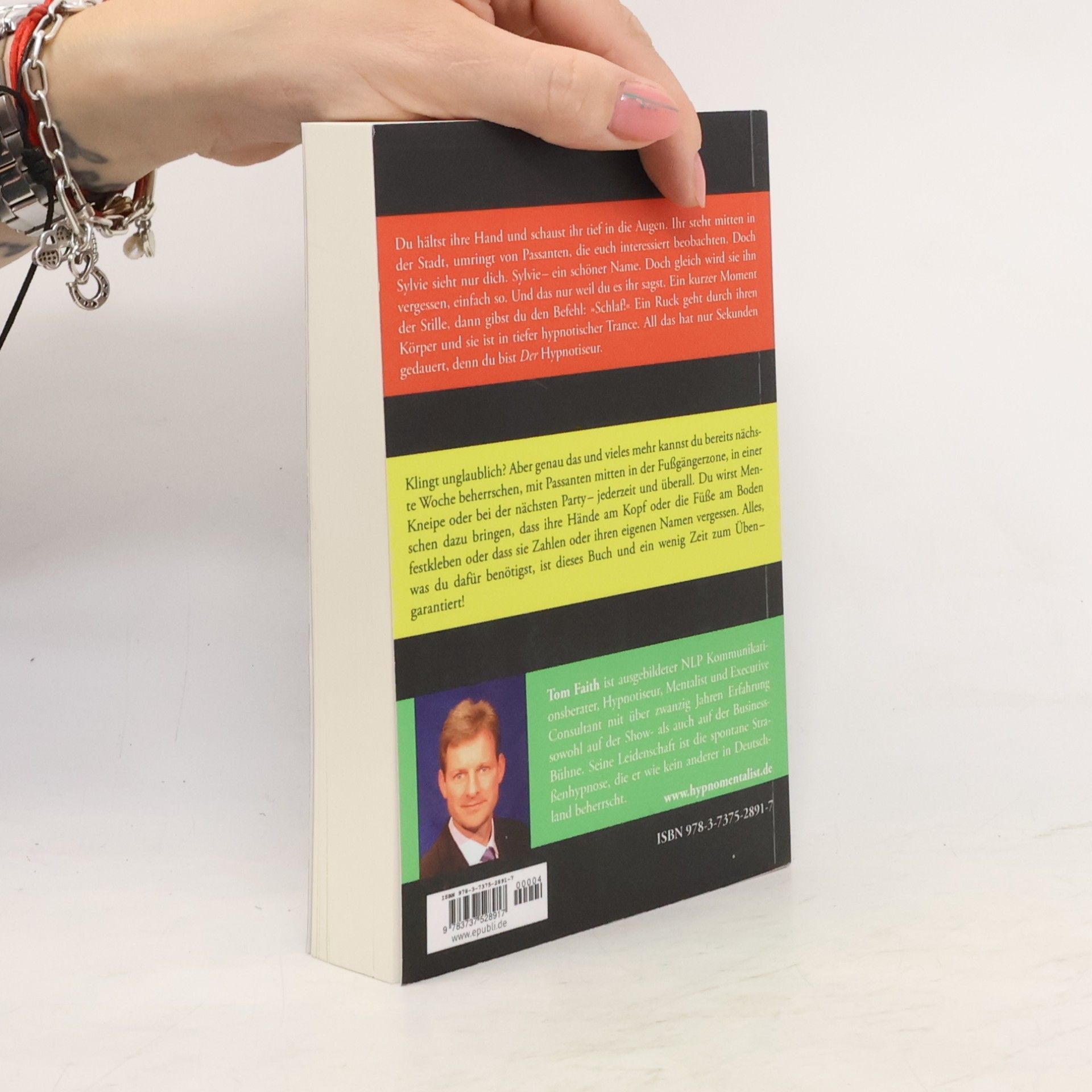 Tom Faith Handbuch der Instant-Hypnose. In 7 Tagen zum Realitätsverbieger