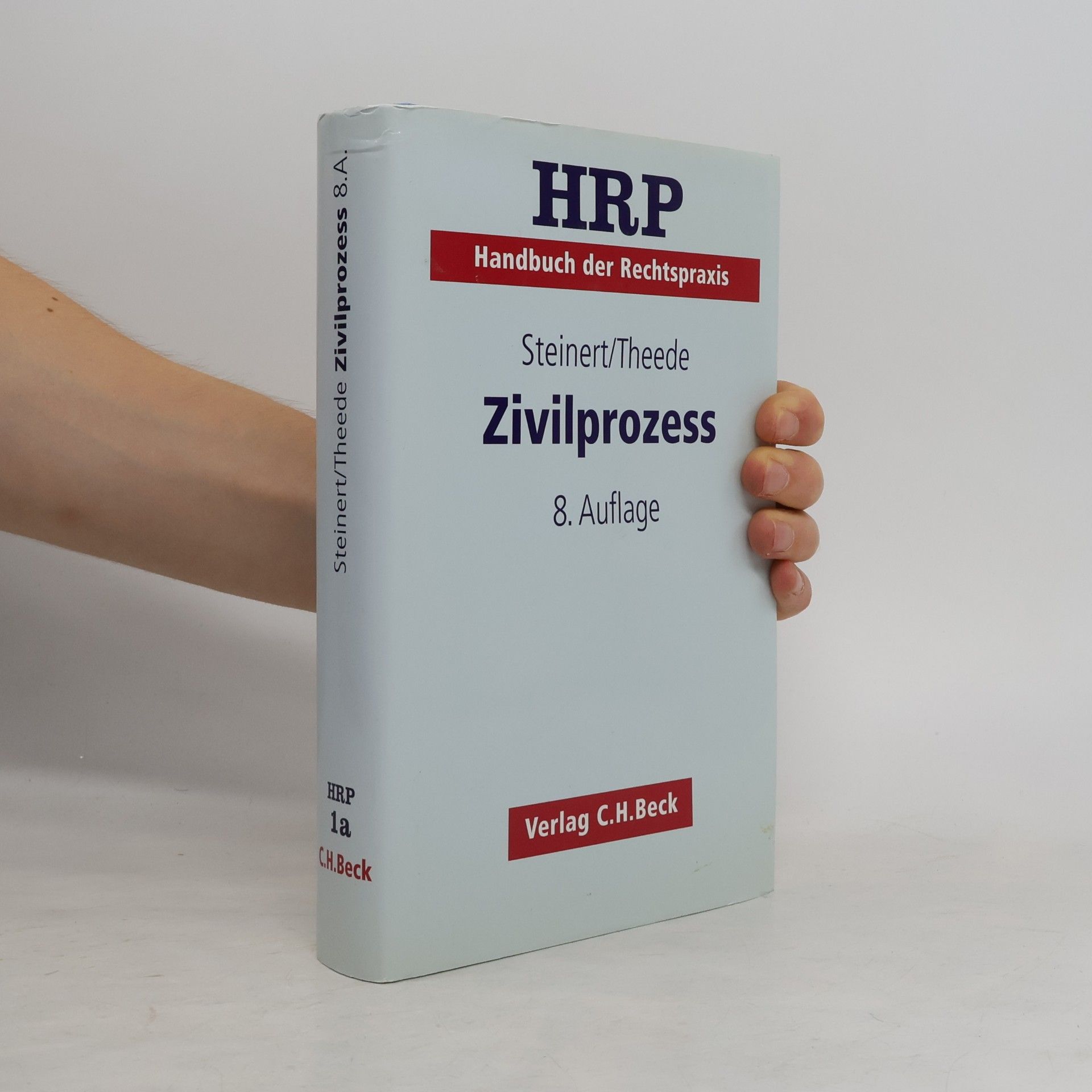 Karl-Friedrich Steinert Handbuch der Rechtspraxis: Zivilprozess - 8. Auflage