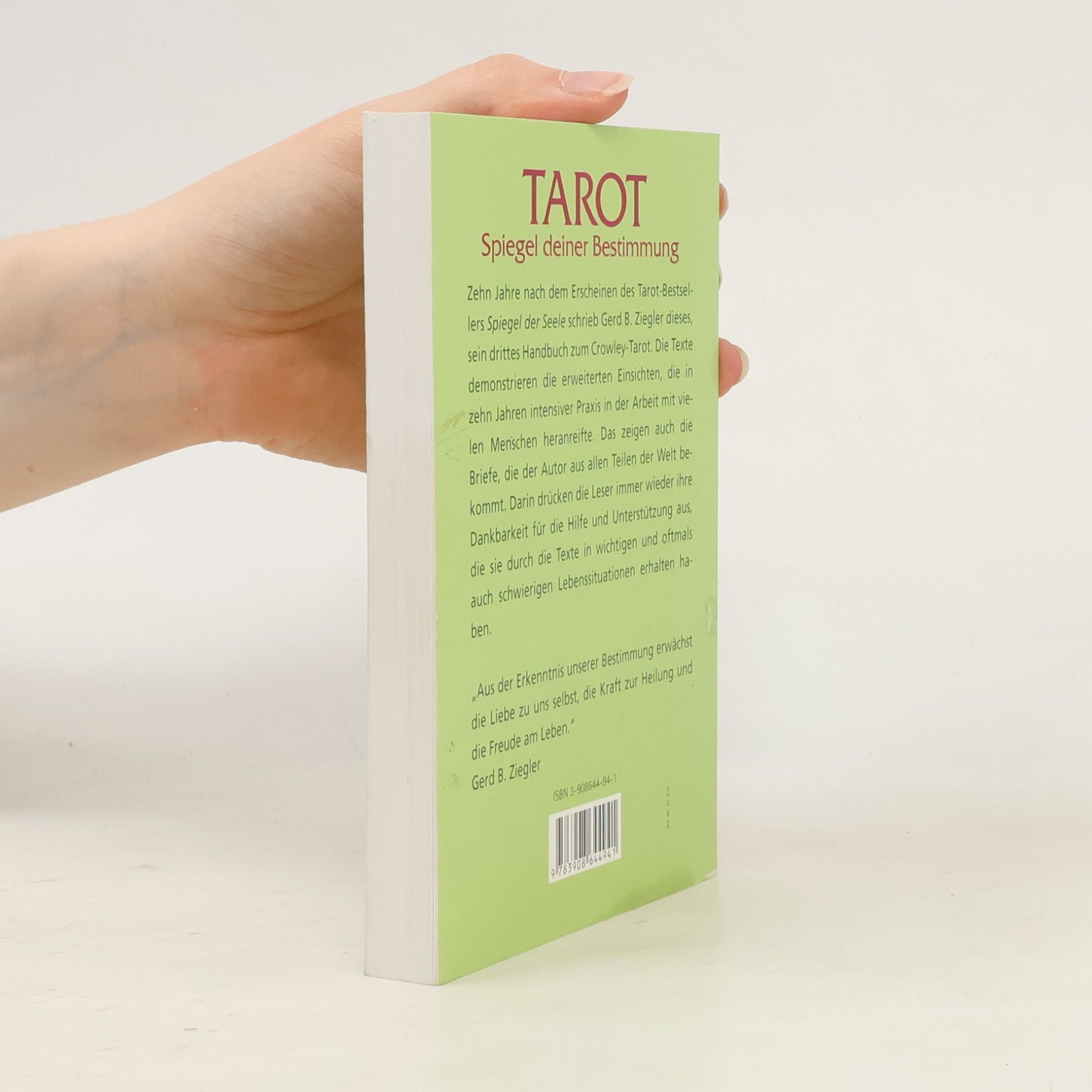 Gerd Ziegler Tarot. Spiegel deiner Bestimmung