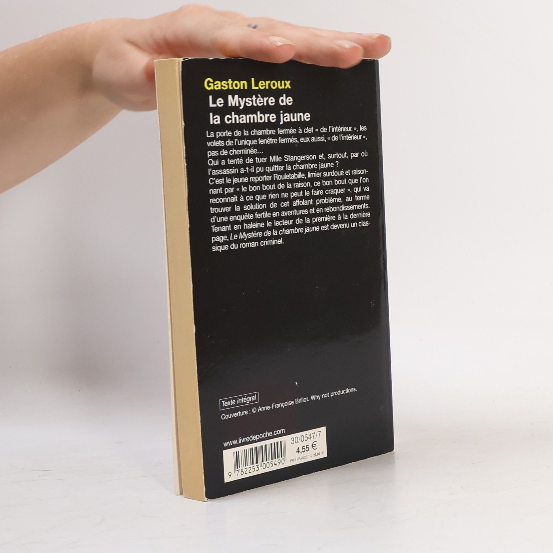 Gaston Leroux Le mystère de la chambre jaune