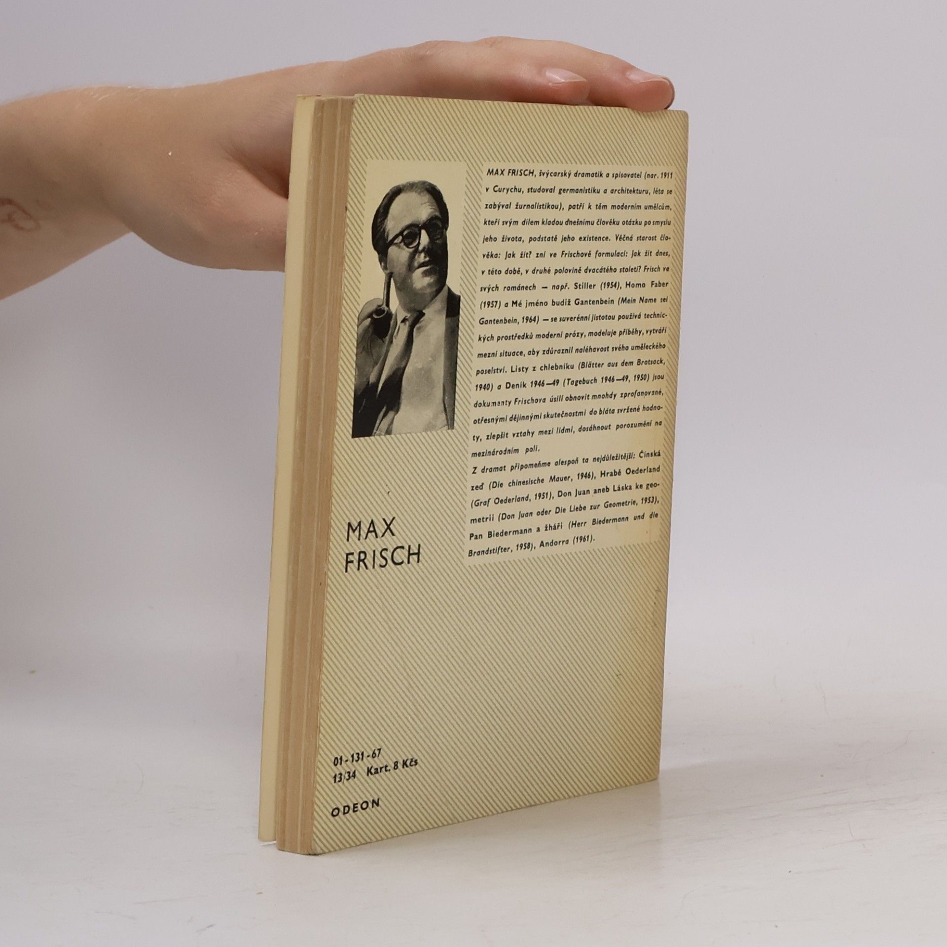 Max Frisch Homo Faber. Zpráva