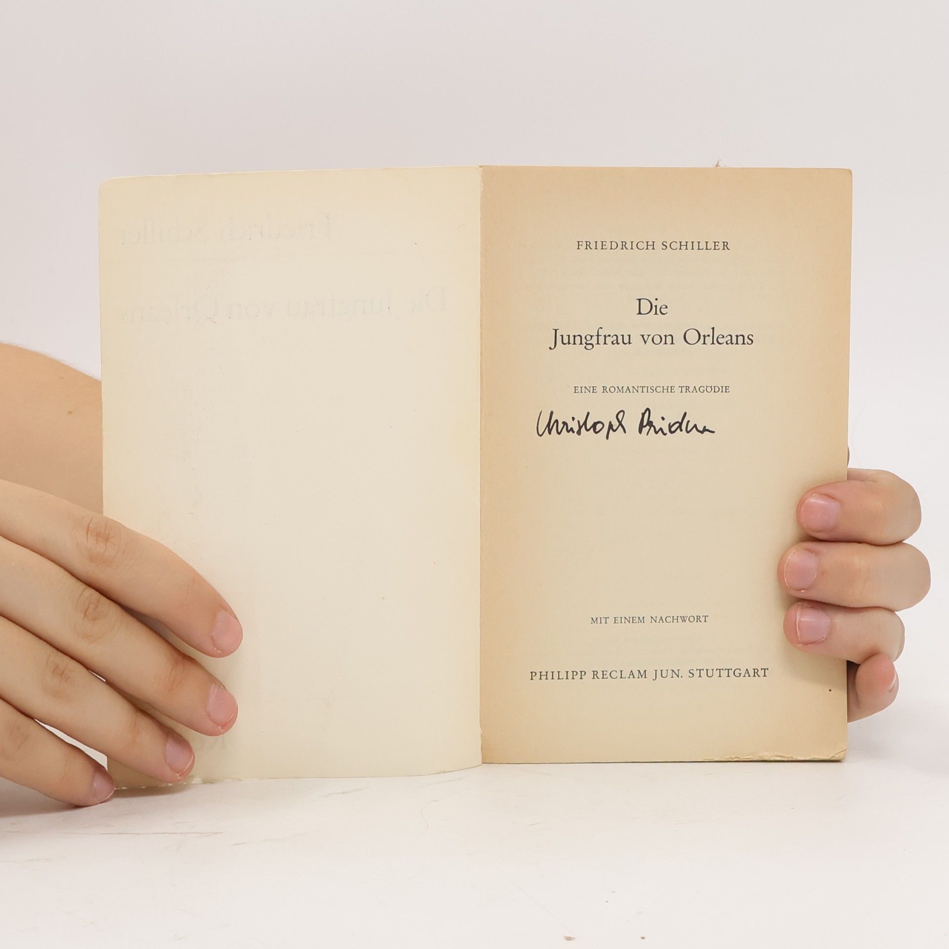 Friedrich Schiller Die Jungfrau von Orleans