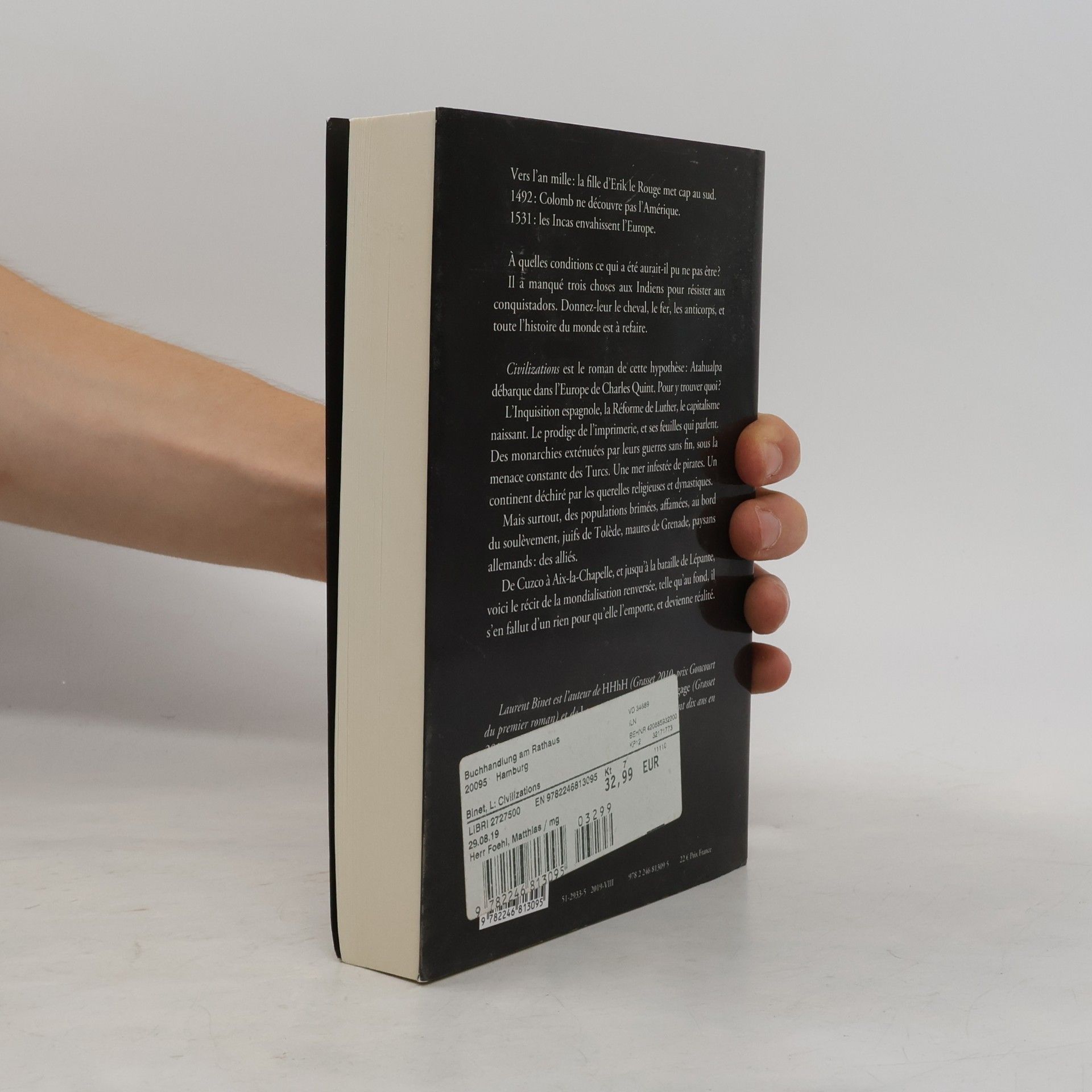 Laurent Binet Civilizations