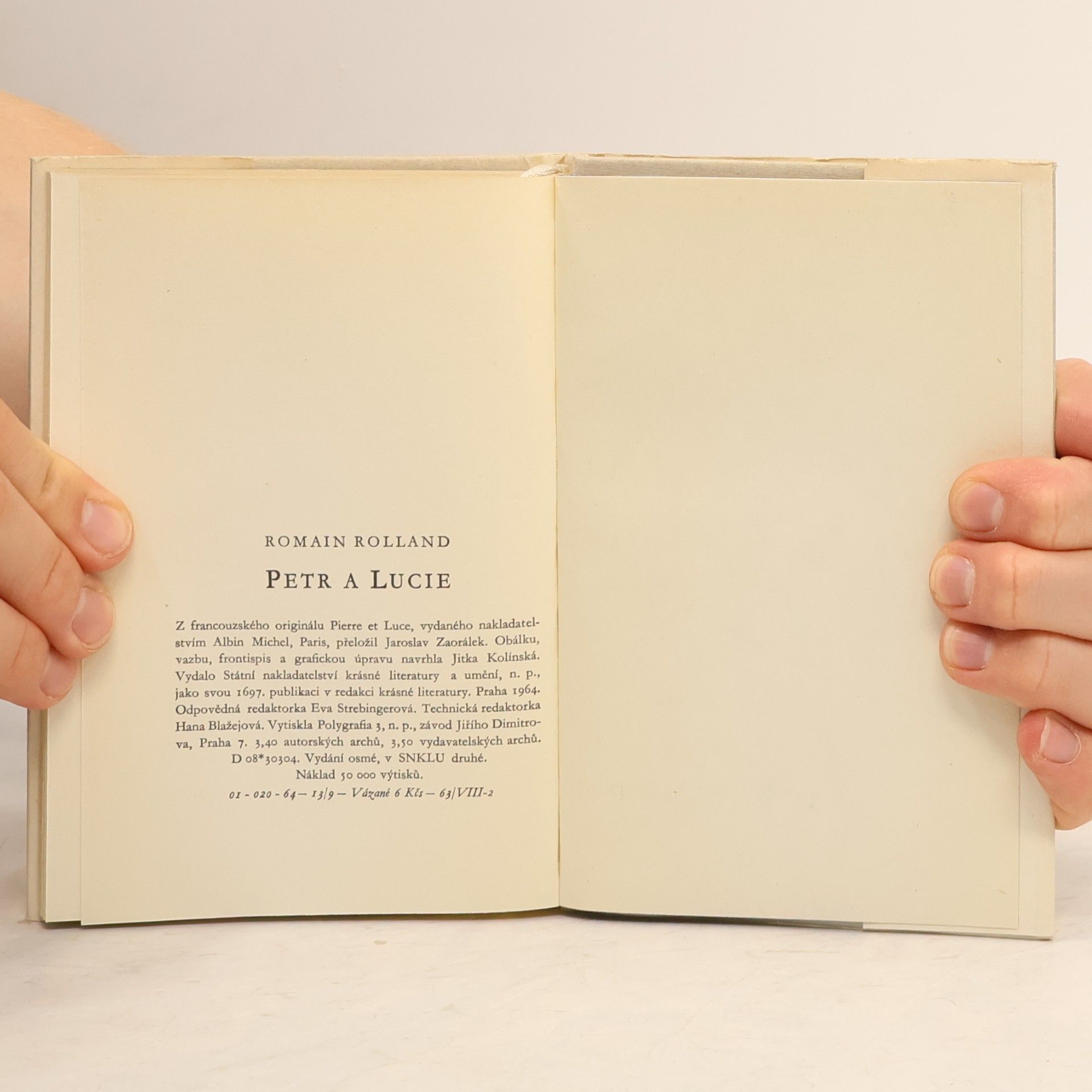 Romain Rolland Petr a Lucie