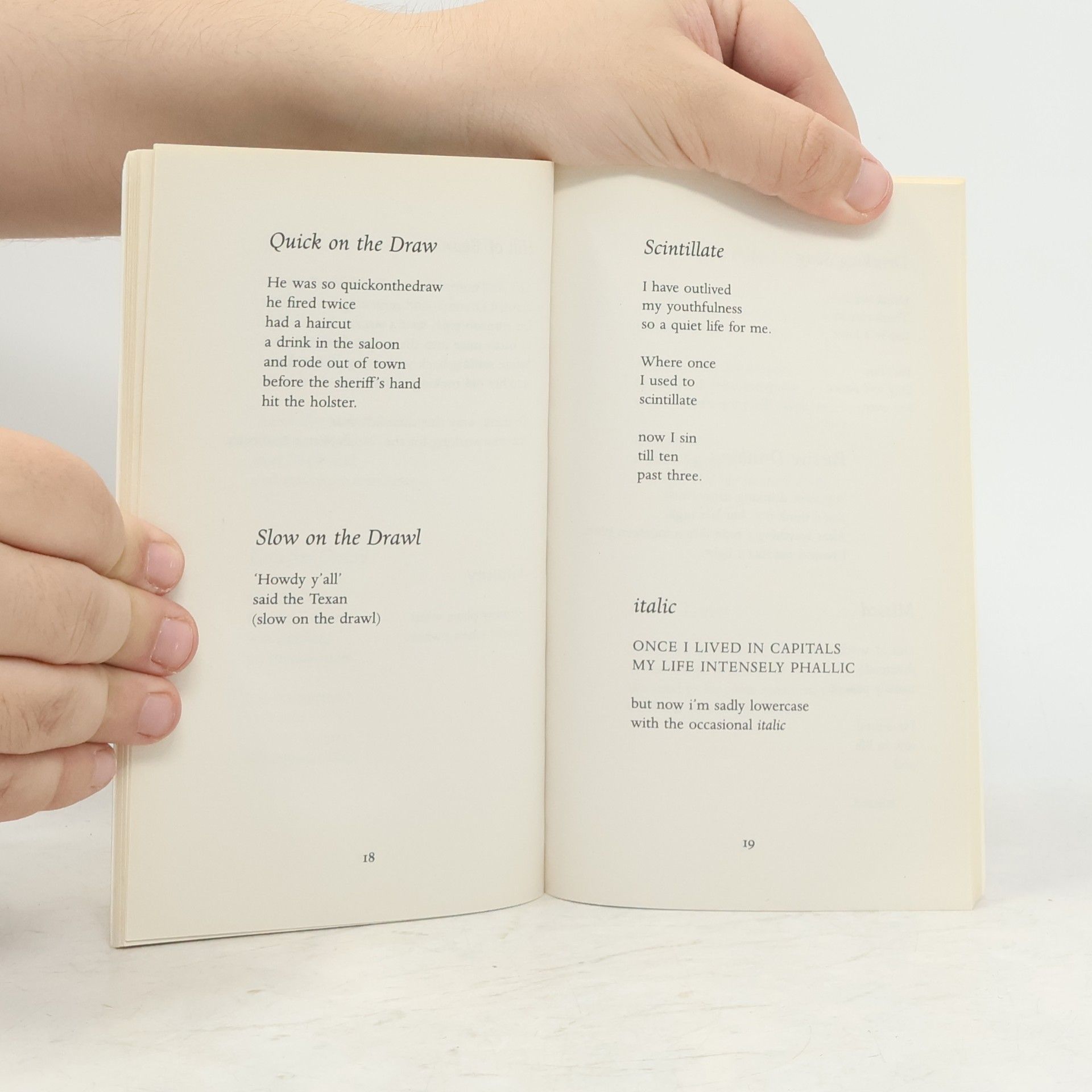 Roger McGough The state of poetry