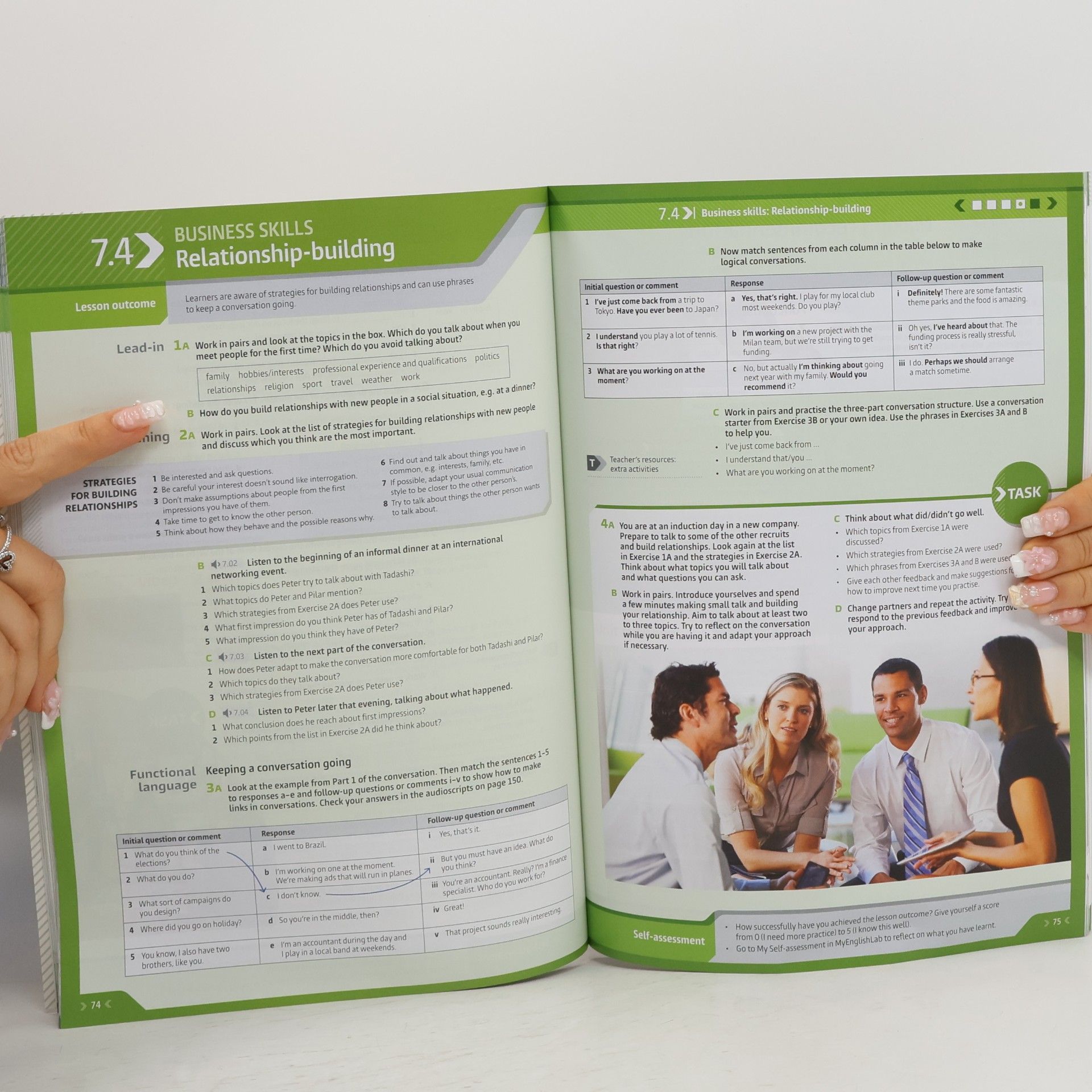 Iwonna Dubicka Business partner B1+. Coursebook