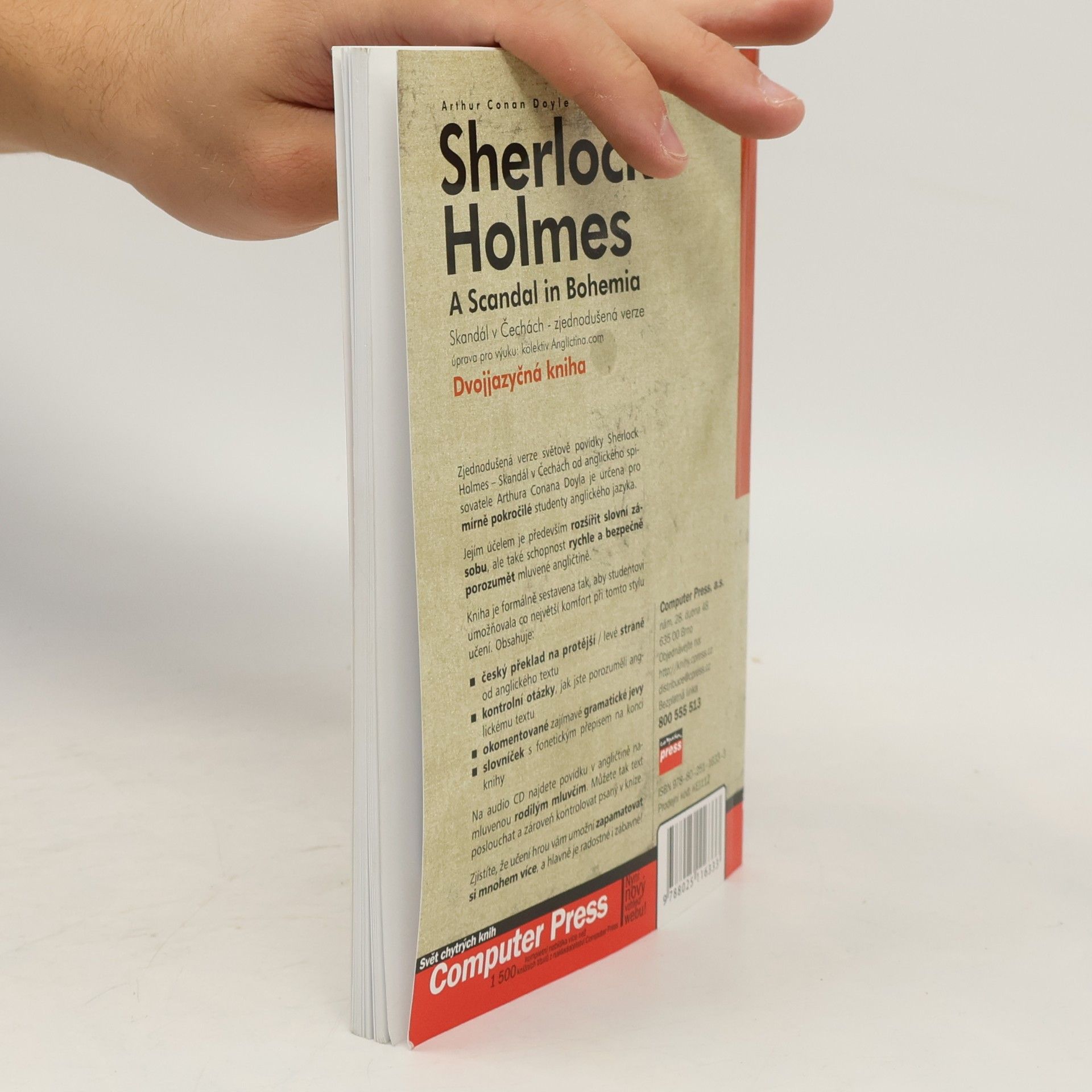 Arthur Conan Doyle Sherlock Holmes. A Scandal in Bohemia / Skandál v Čechách