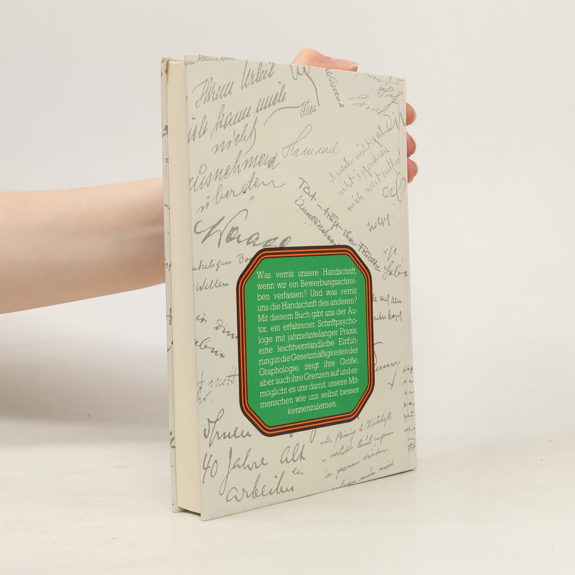 Walter R. Muckenschnabel Was die Handschrift verrät
