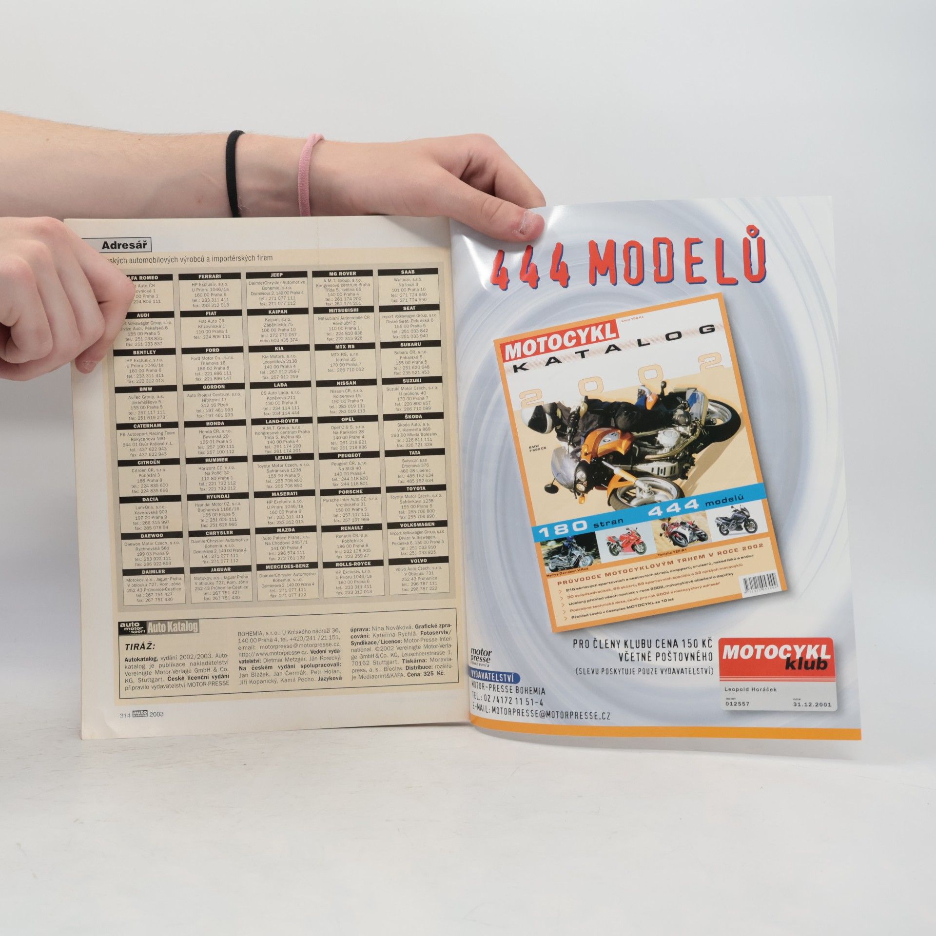 Kolektiv autorů Auto Katalog 2002/2003